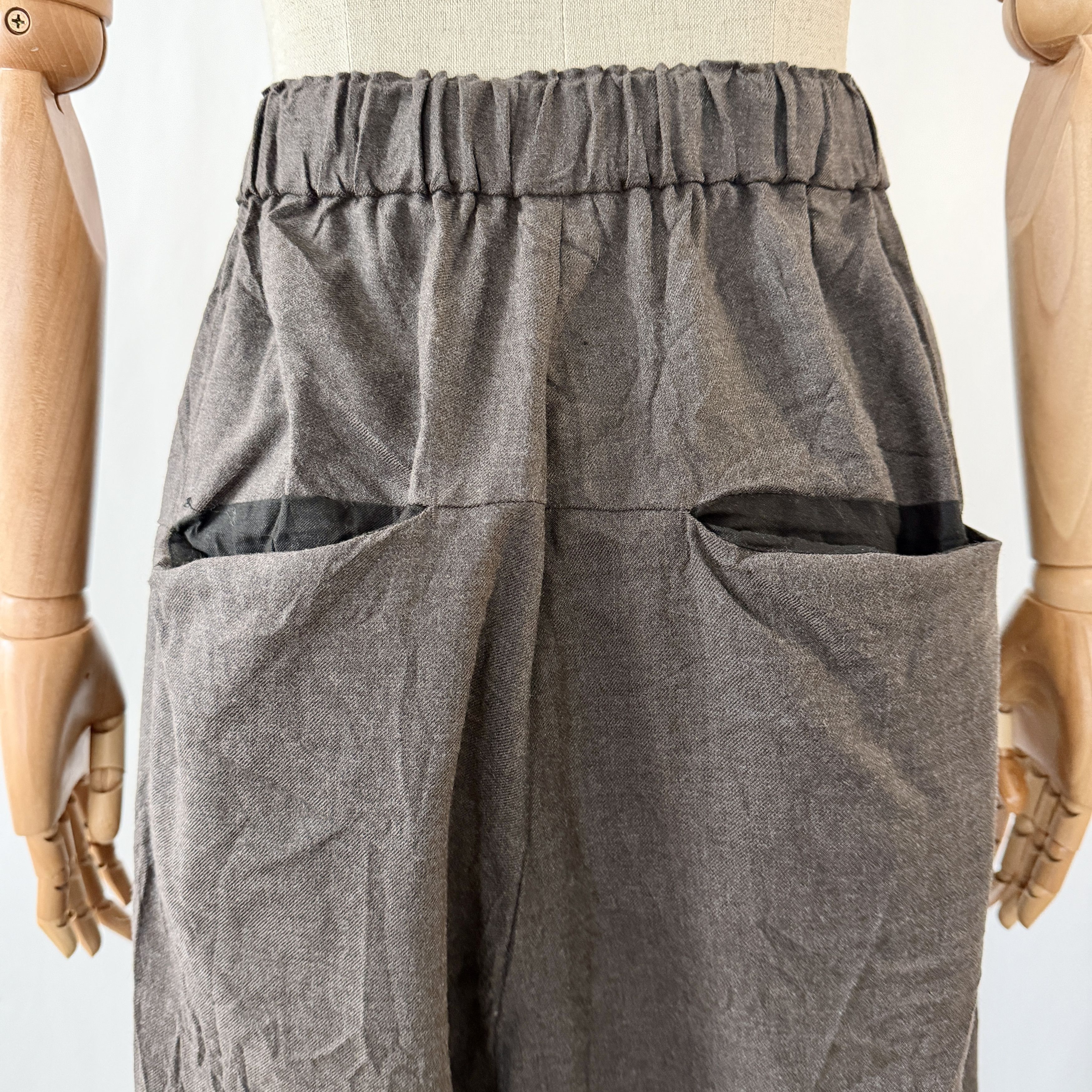 Pas de Calais PAS DE CALAIS wide-leg cropped trousers Size 26" / US 2 / IT 38 - 5 Thumbnail