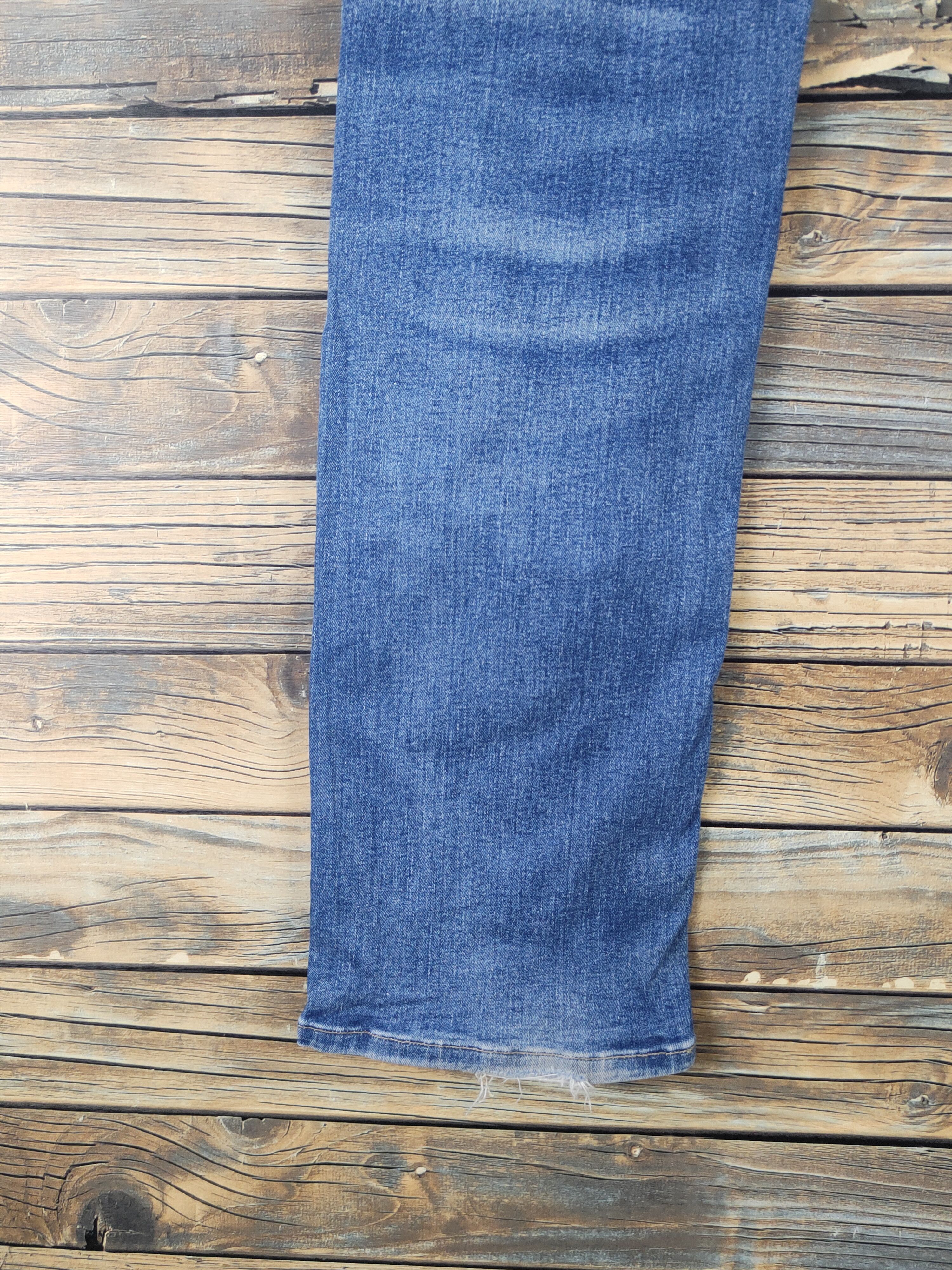 Japanese Brand Japan vintage Blue Distressed Ripped denim Jeans #W1993 Size US 28 / EU 44 - 10 Thumbnail