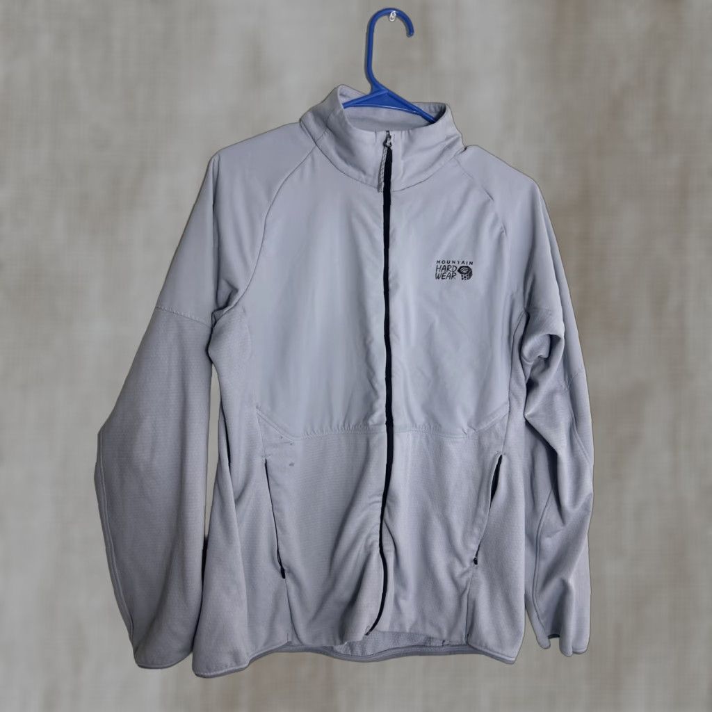 Mountain Hardwear VINTAGE Mountain Hardwear Womens Stratus Range Grey FULL ZIP Large Size L / US 10 / IT 46 - 1 Thumbnail