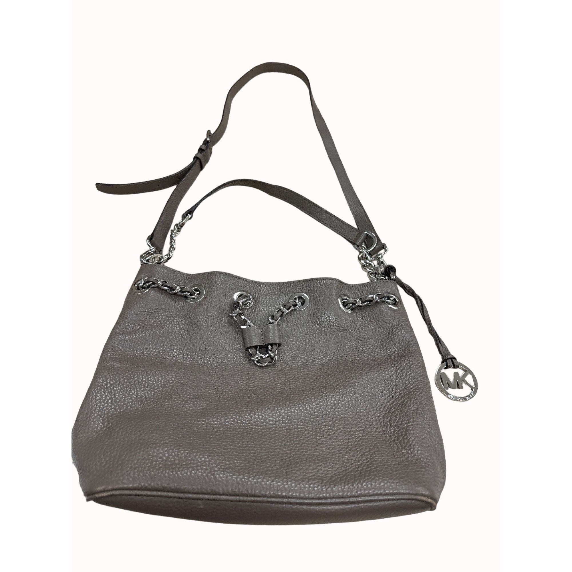 Michael Kors Michael Kors Authentic women’s leather chain link gray purse Size ONE SIZE - 1 Thumbnail