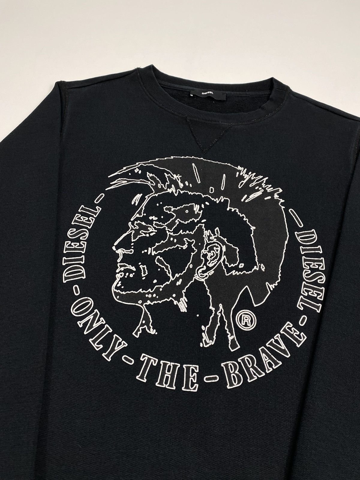 Diesel 🔥LASTDROP🔥 Diesel Only The Brave Punk Head AG Sweatshirt Size US S / EU 44-46 / 1 - 4 Thumbnail