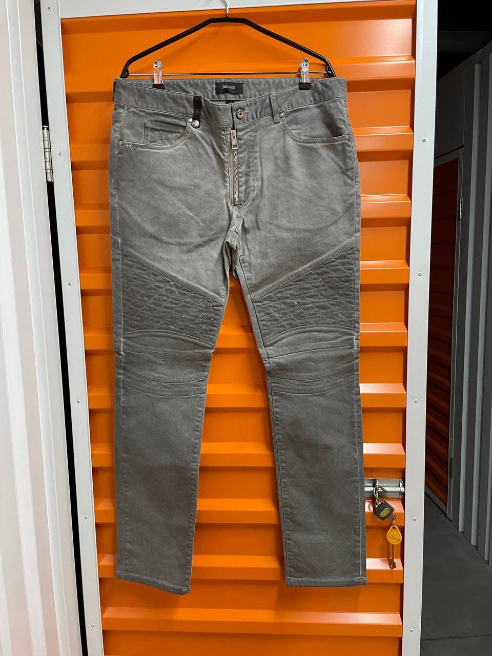 Roberto Cavalli Vintage Just Cavalli Biker Pants Size US 34 / EU 50 - 1 Thumbnail
