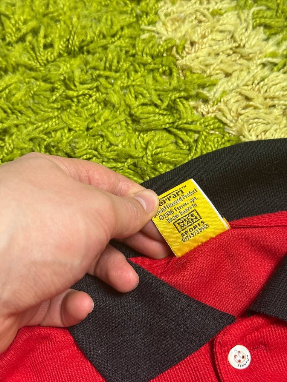 Ferrari × Formula 1 × Vintage Vintage Ferrari Polo Shirt 1998 Racing F1 Vodafone Y2K Size US XL / EU 56 / 4 - 4 Thumbnail