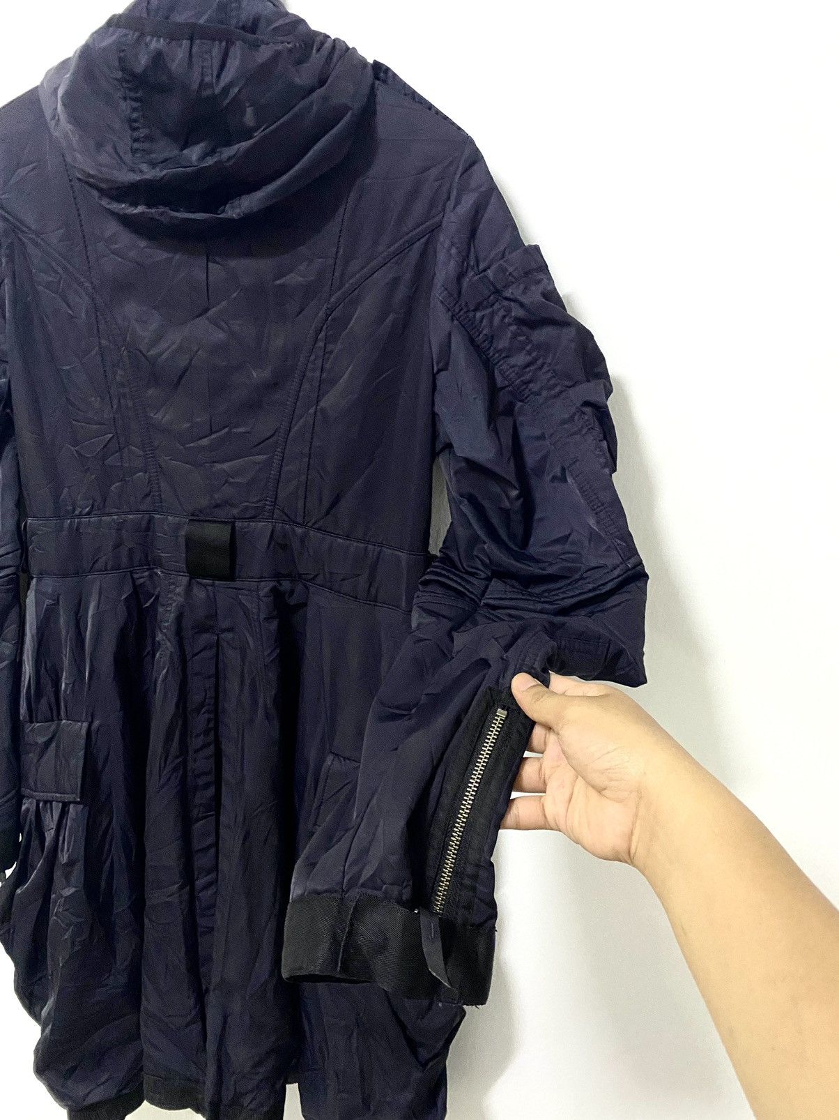 Marithe + Francois Girbaud 2000s Marithe Francois Girbaud Gothic bondage jacket Size L / US 10 / IT 46 - 5 Thumbnail