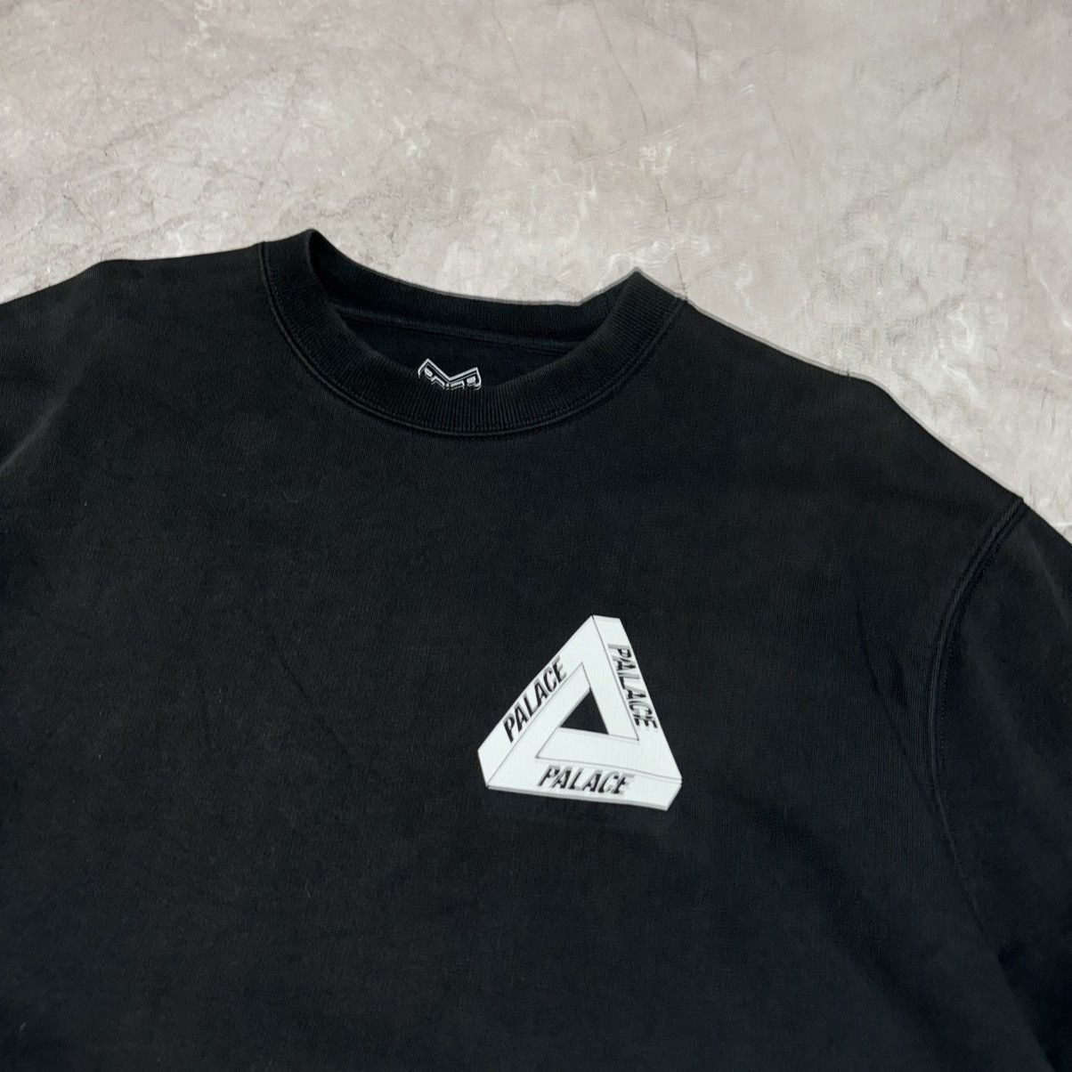 Palace Distressed Palace Big Logo Sweatshirt Size US L / EU 52-54 / 3 - 3 Thumbnail