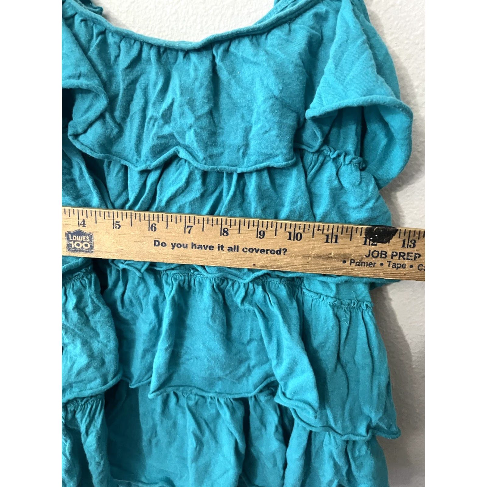 Express Express Aqua Sequin Women's Tank Top Size Large - Casual Sleeveless Cotton Basic Size L / US 10 / IT 46 - 5 Thumbnail