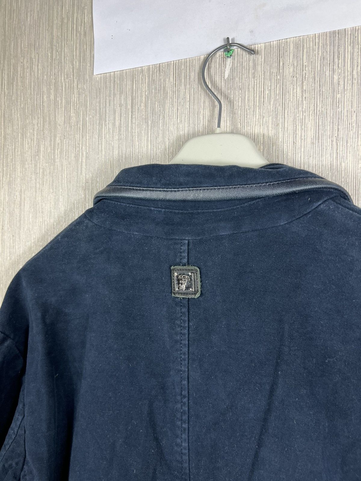 Versace Versace collection classic navy blazer jacket leather luxury Size US L / EU 52-54 / 3 - 19 Thumbnail