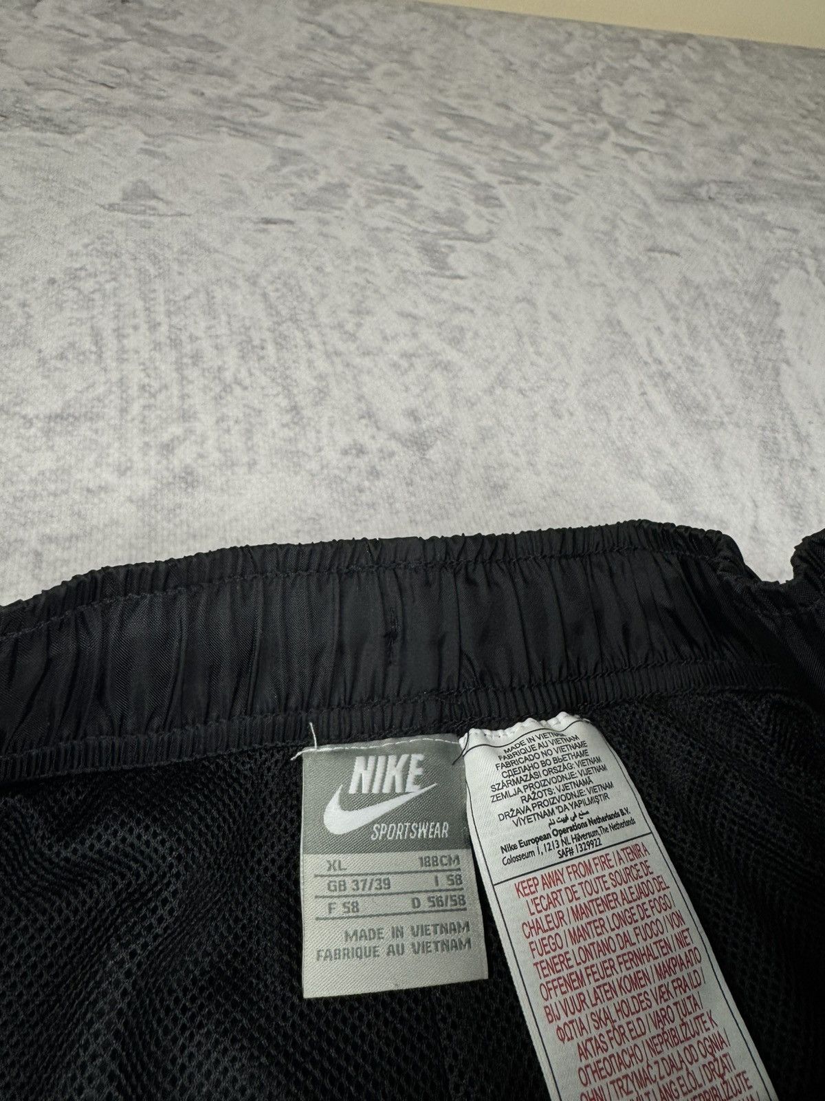 Nike × Vintage NIKE VINTAGE BASIC LOGO OVERSIZE BAGGY PANTS Size US 34 / EU 50 - 6 Thumbnail