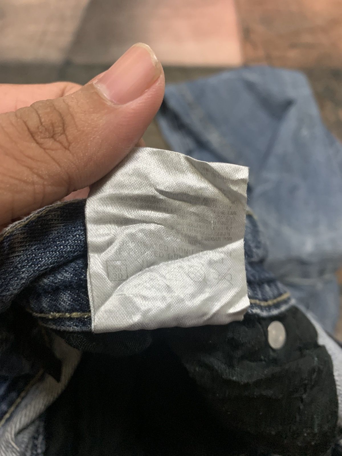 Japanese Brand DISTRESSED PUNK SLIM JEANS LOT OF BUTTON BY TAKESHY KUROSAWA Size US 31 - 9 Thumbnail