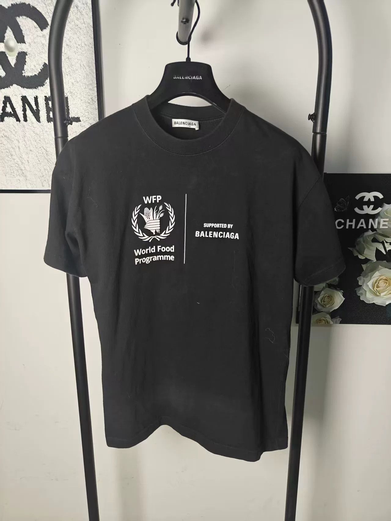 DEFEND PARIS Balenciaga Logo Short Sleeve T-Shirt Size US M / EU 48-50 / 2 - 1 Thumbnail