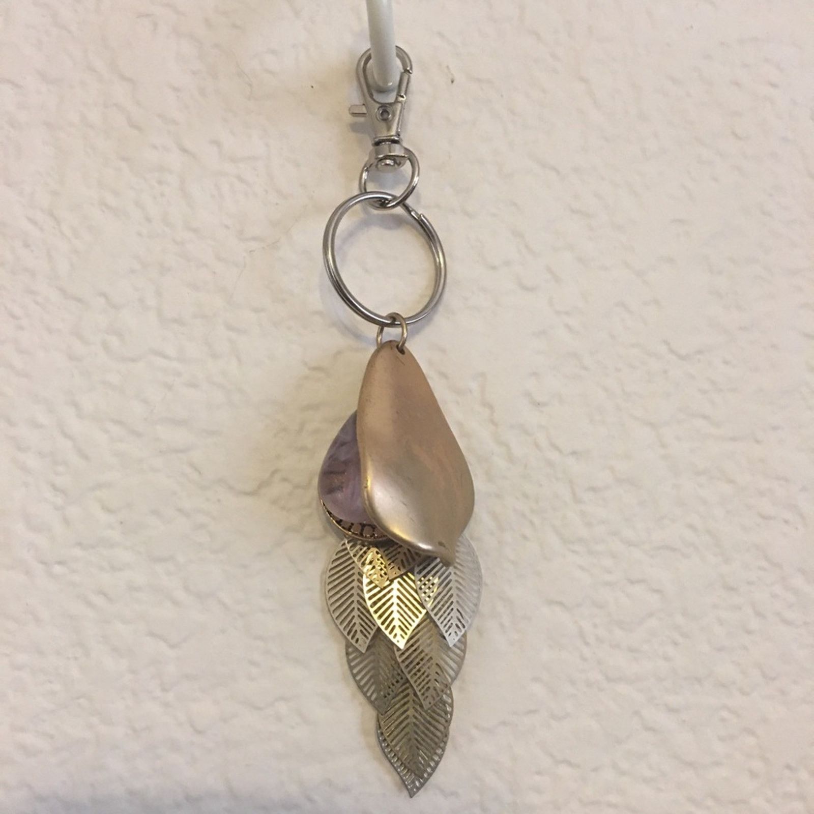 Handmade Vintage repurpose salvaged estate gem keychain Size ONE SIZE - 2 Thumbnail