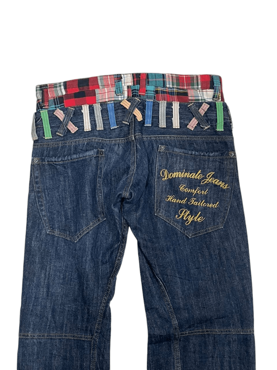 Japanese Brand 💥Dominate HandCrafted Double Waist Jeans💥 Size US 34 / EU 50 - 7 Thumbnail
