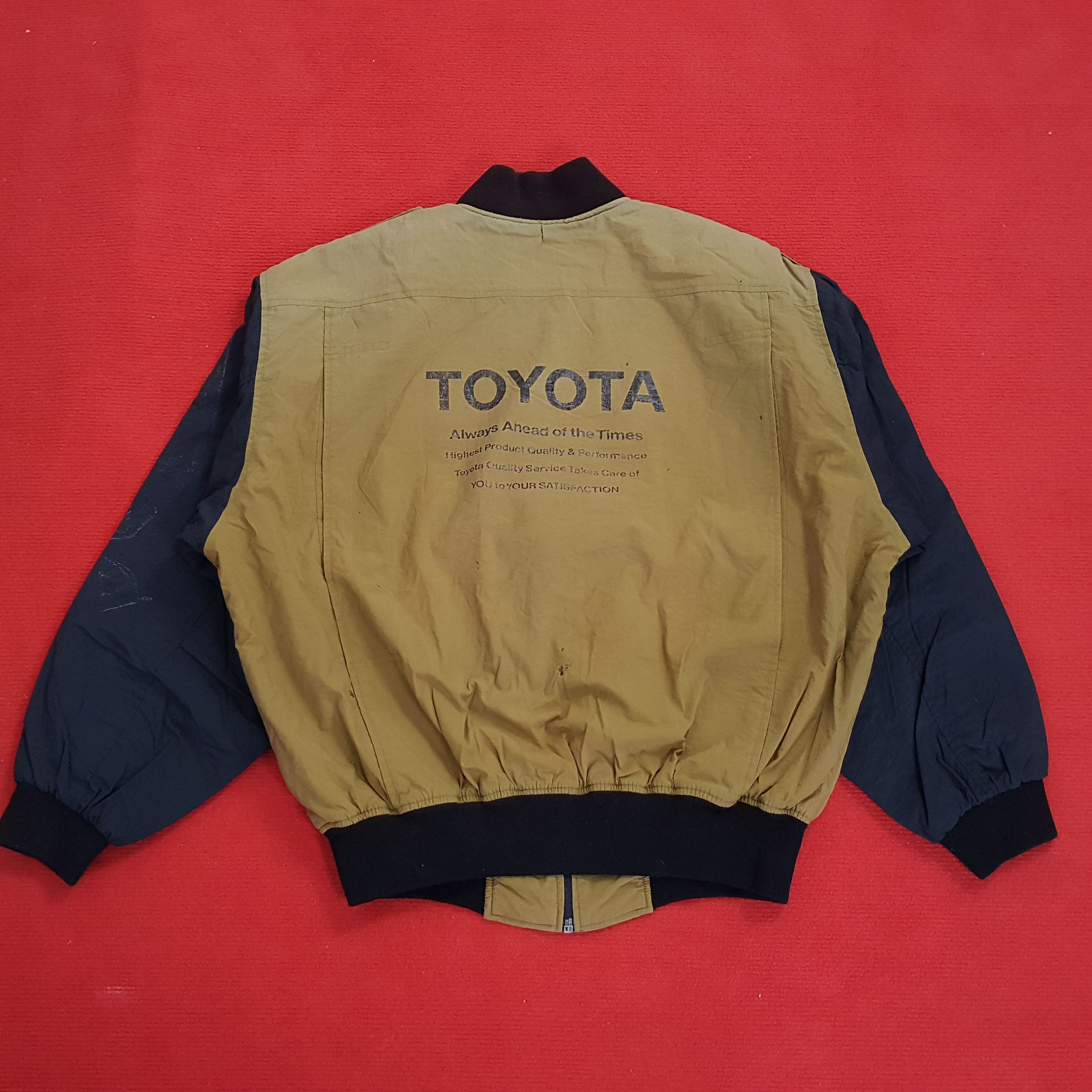 Toyota Japanese Motorsports Racing Workwear Style Jacket