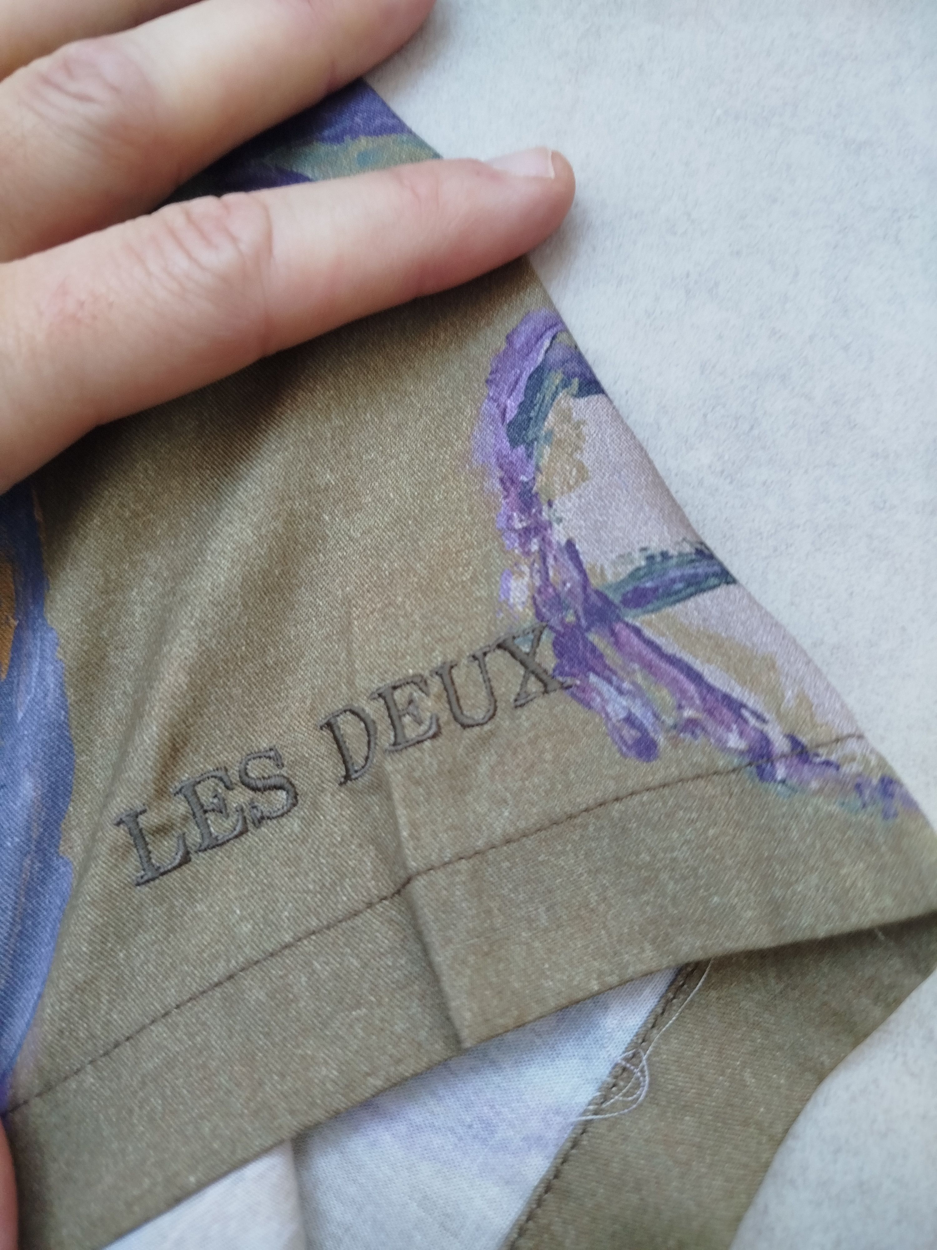 Les Deux Les deux Kabangu AOP tencel ss shirt Size US M / EU 48-50 / 2 - 2 Thumbnail