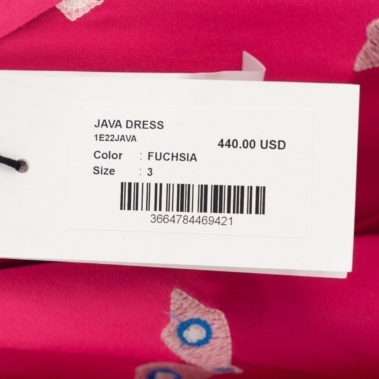 ba&sh ba&sh. Java Embroidered Boho Midi Dress. Size L / US 10 / IT 46 - 8 Thumbnail