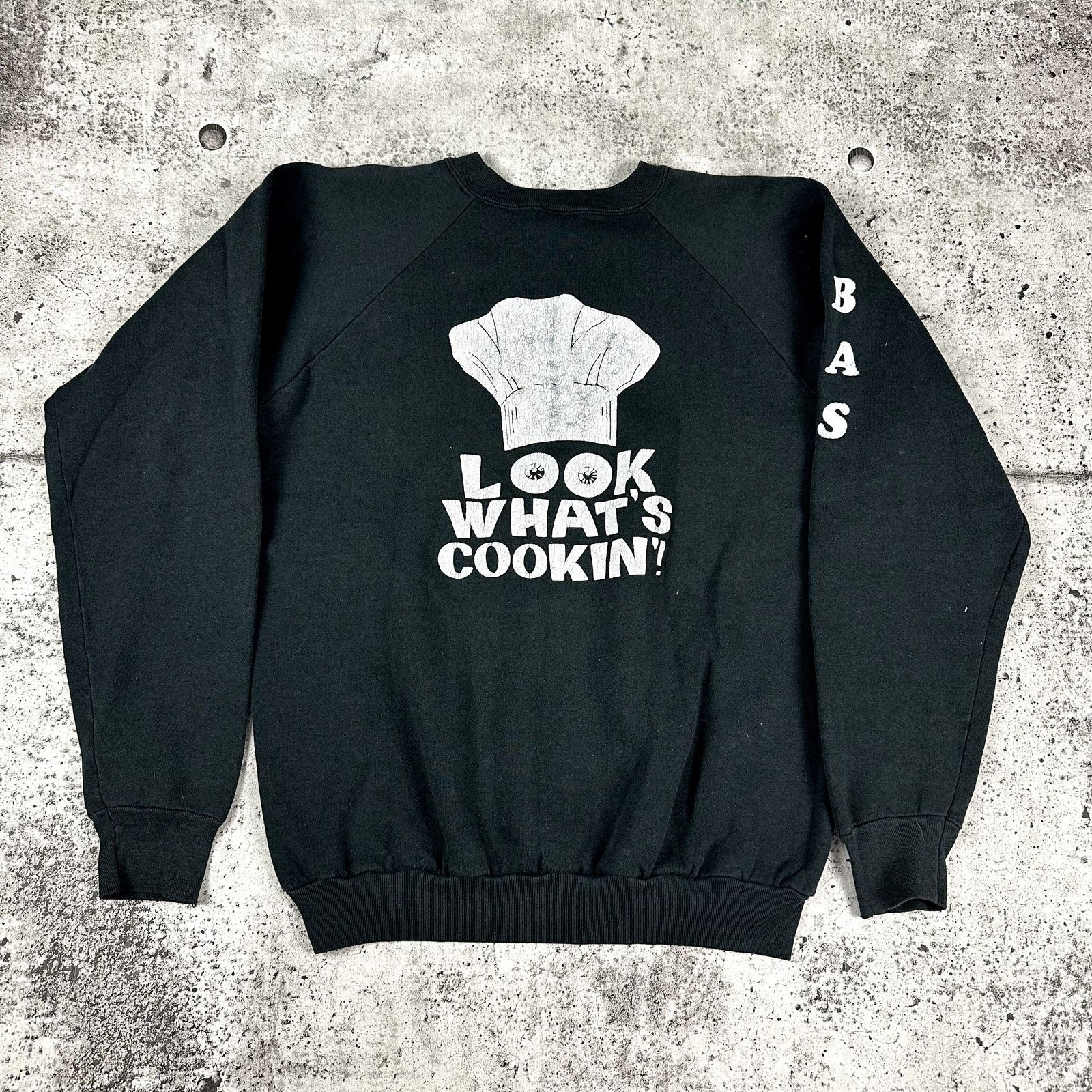 Vintage Vintage Cooking Sweatshirt Raglan 80s/90s Size Large Size US L / EU 52-54 / 3 - 4 Thumbnail