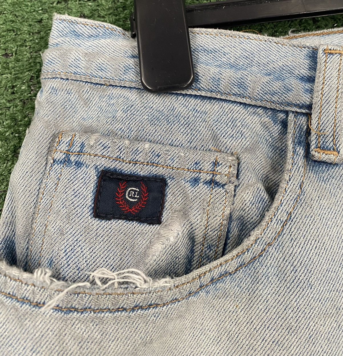 Other VTG 90’s Chaps Ralph Lauren Jean Shorts Jorts 33 Thrashed Size US 33 - 9 Thumbnail