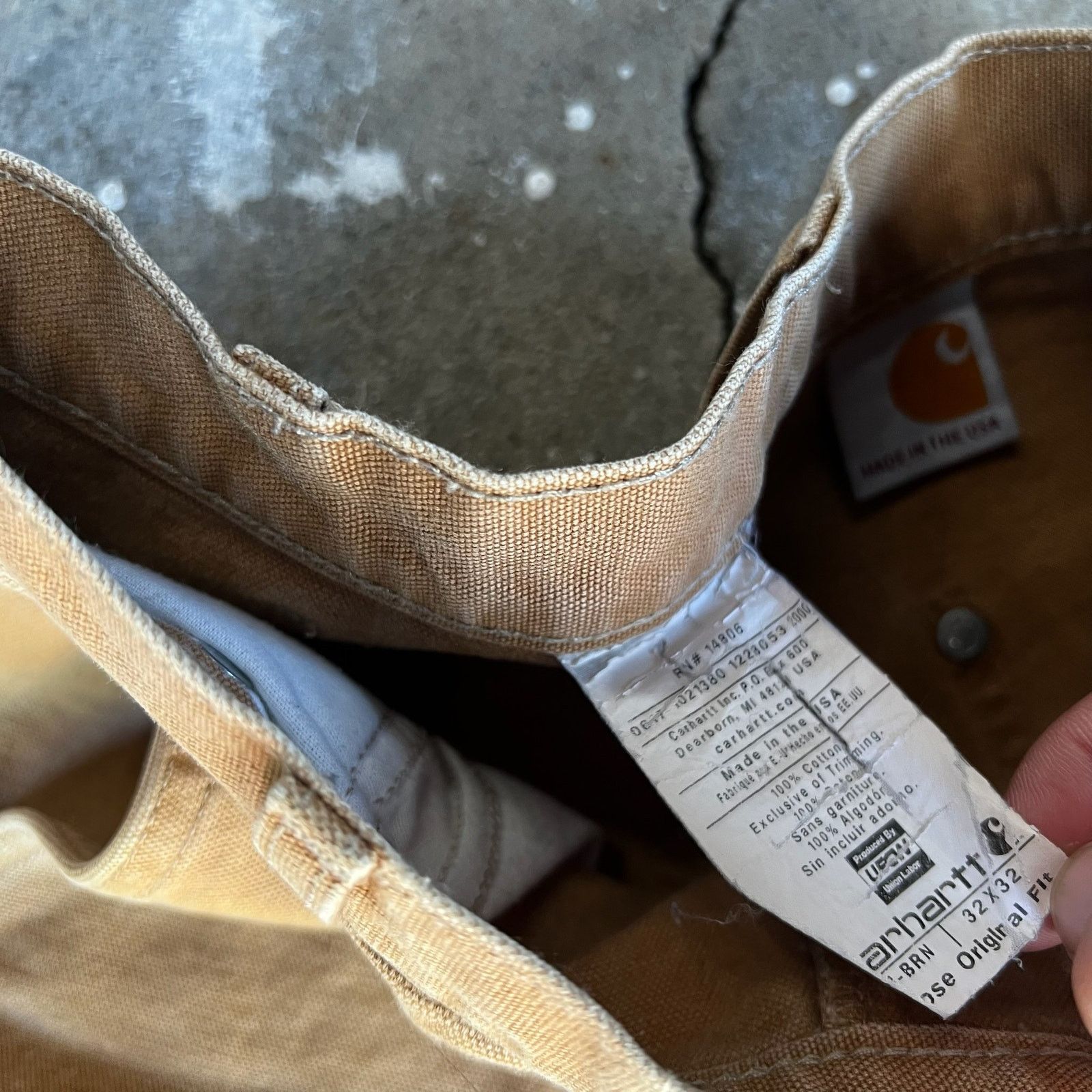 Carhartt × Vintage Carhartt brown double knee work wear carpenter pants Size US 30 / EU 46 - 7 Thumbnail