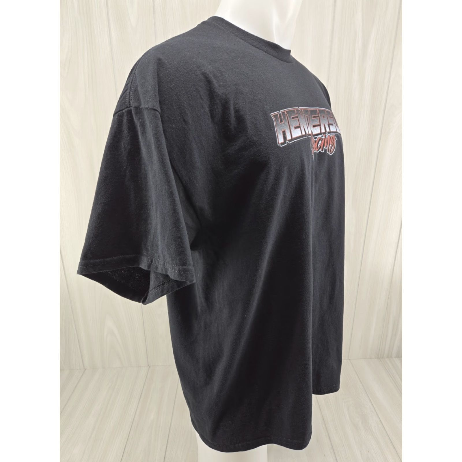 Gildan Chad Henderson Racing Adult Short Sleeve T Shirt 2XL Black Mens Size US XXL / EU 58 / 5 - 7 Thumbnail