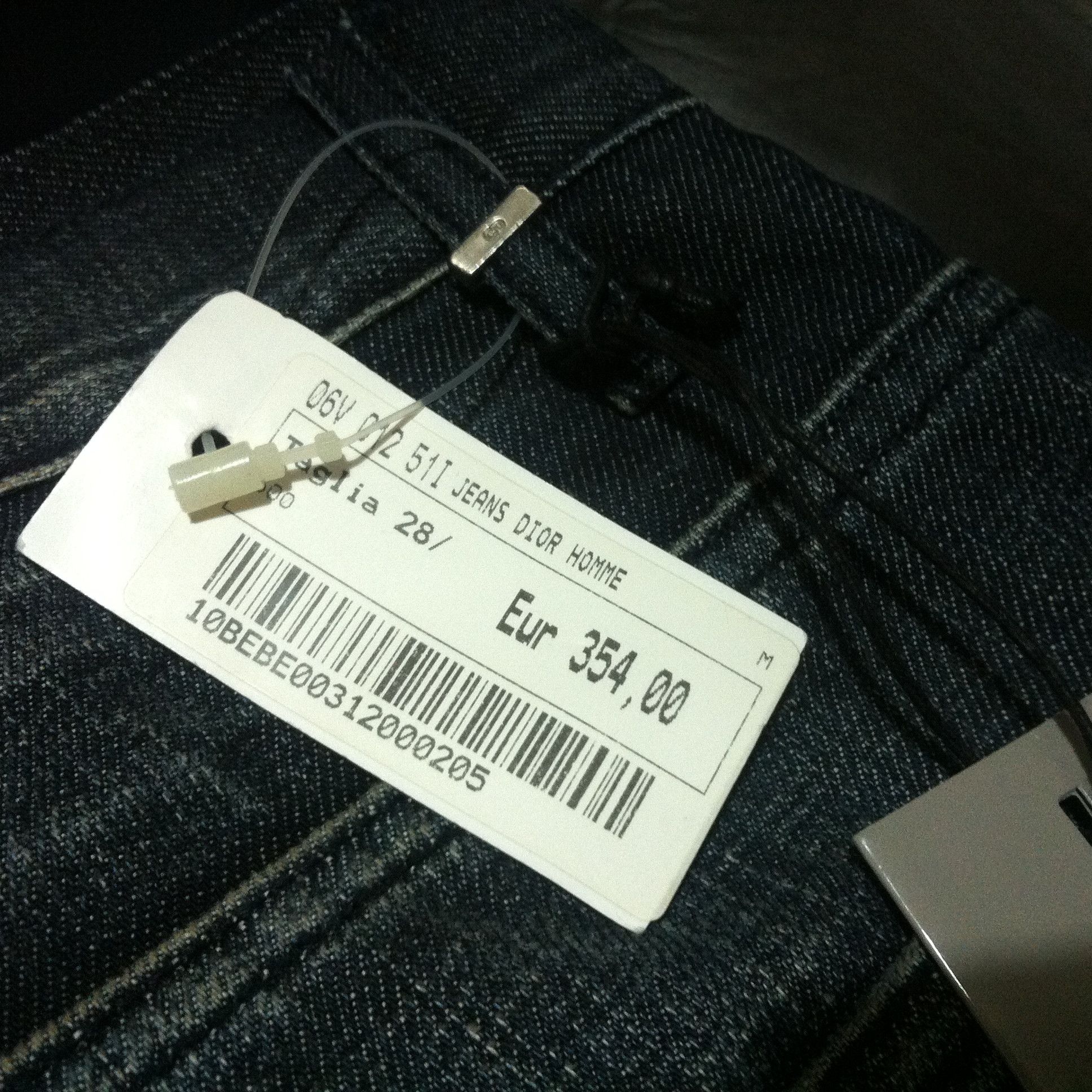 Dior Dior Homme Mulholland Drive Jeans Size 28 Sealed Perfect Size US 28 / EU 44 - 10 Thumbnail