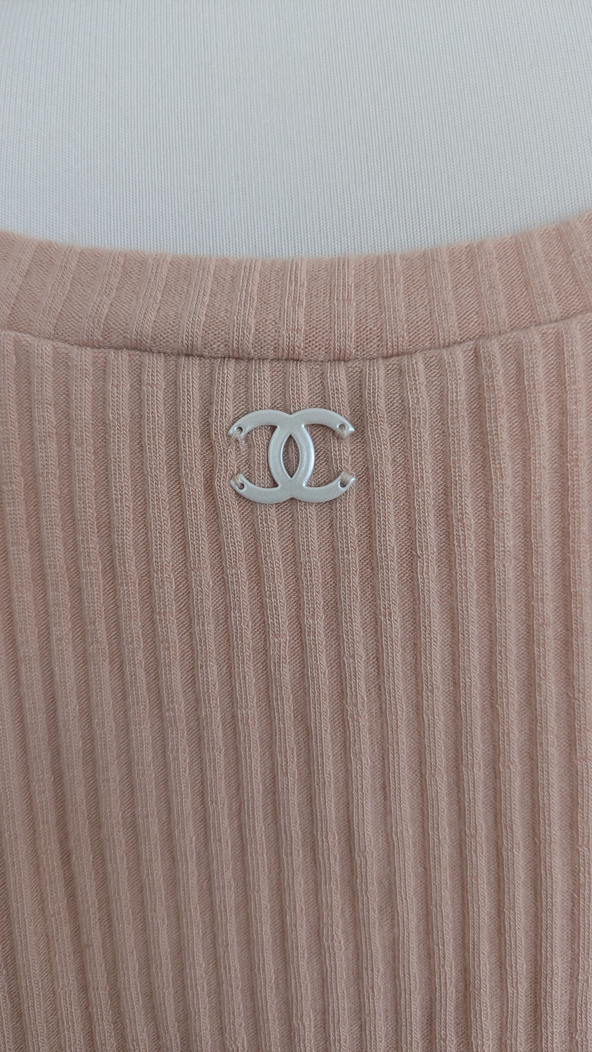 Chanel Chanel Ribbed top with beads Size XL / US 12-14 / IT 48-50 - 4 Thumbnail