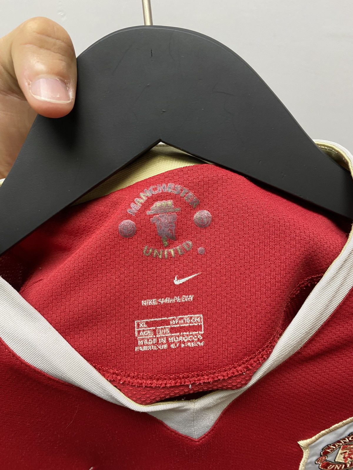 Vintage Manchester United vintage Nike Boys XL 2006-2007 jersey Size US S / EU 44-46 / 1 - 16 Thumbnail