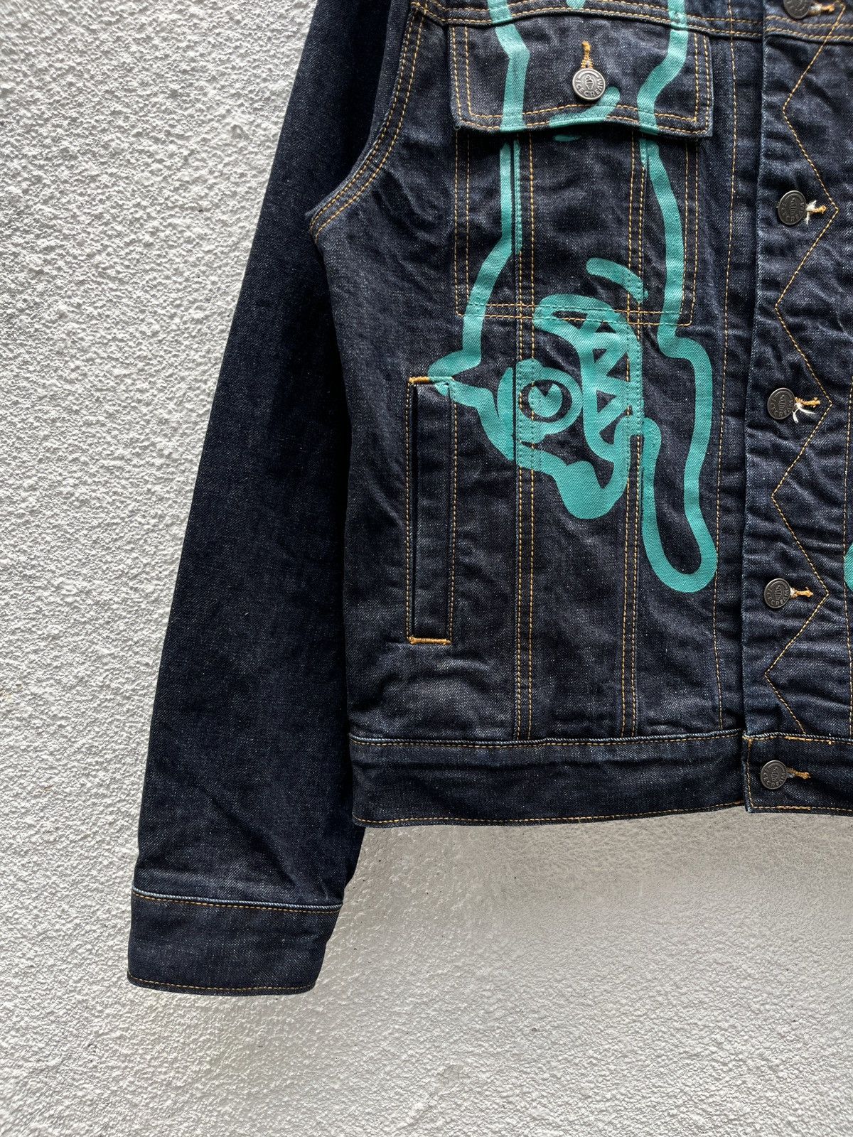 Icecream BBC Icecream “Running Dog” Heavy Denim Jacket Size US M / EU 48-50 / 2 - 3 Thumbnail