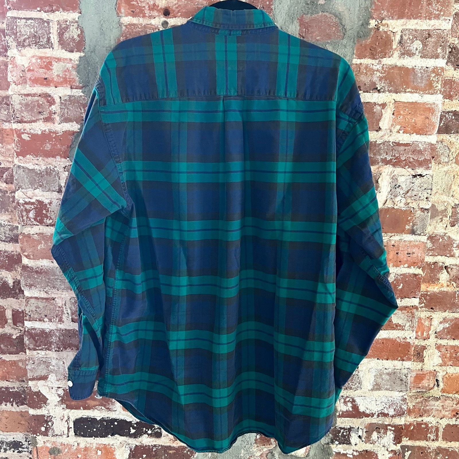 Arrow Arrow River Brand Men's Tartan Plaid Oxford Shirt L 23x30 Size US L / EU 52-54 / 3 - 4 Thumbnail