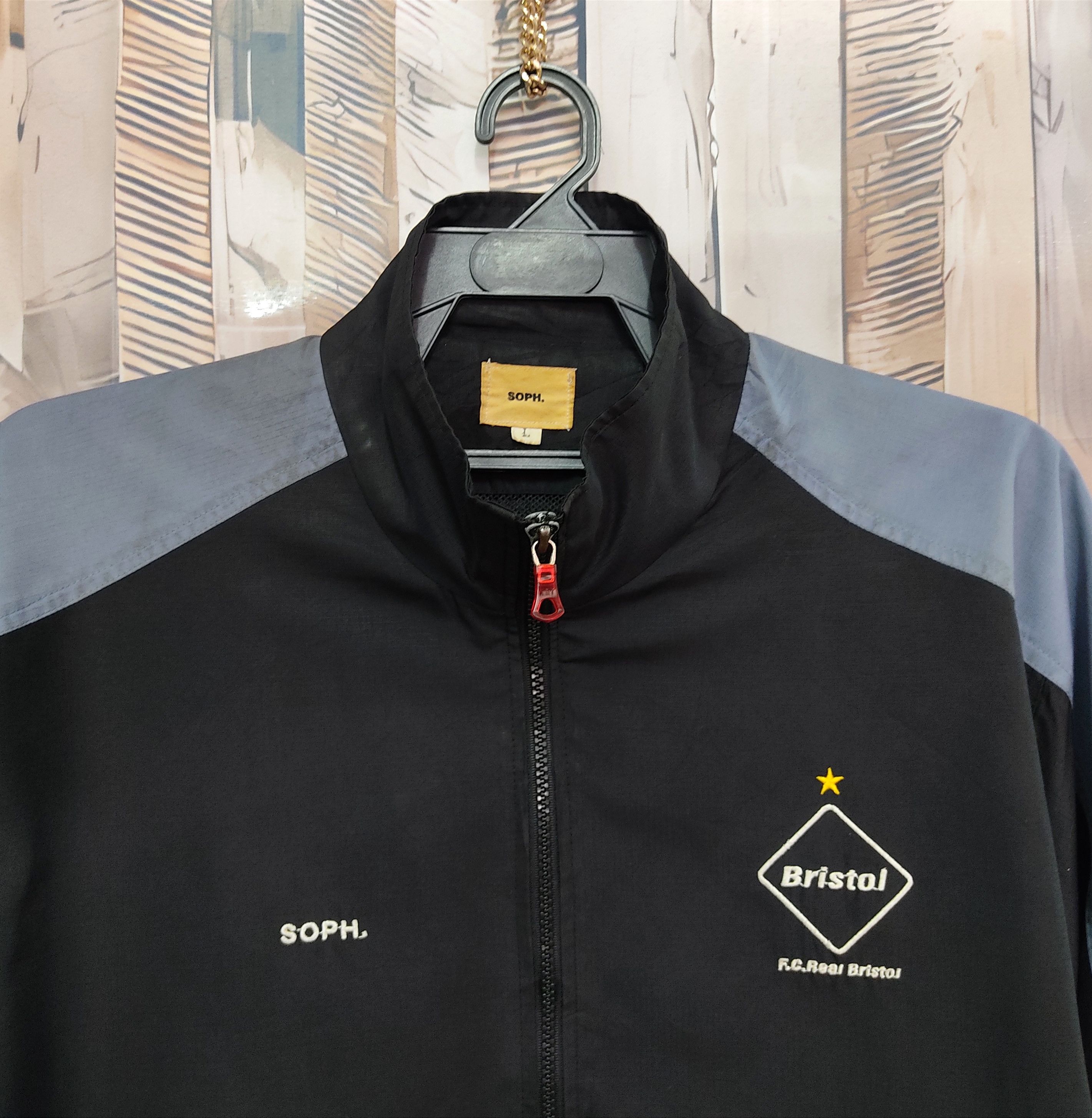 F.C.R.B Vintage SOPHNET x FC REAL BRISTOL Windbreaker Jacket Size US L / EU 52-54 / 3 - 2 Thumbnail