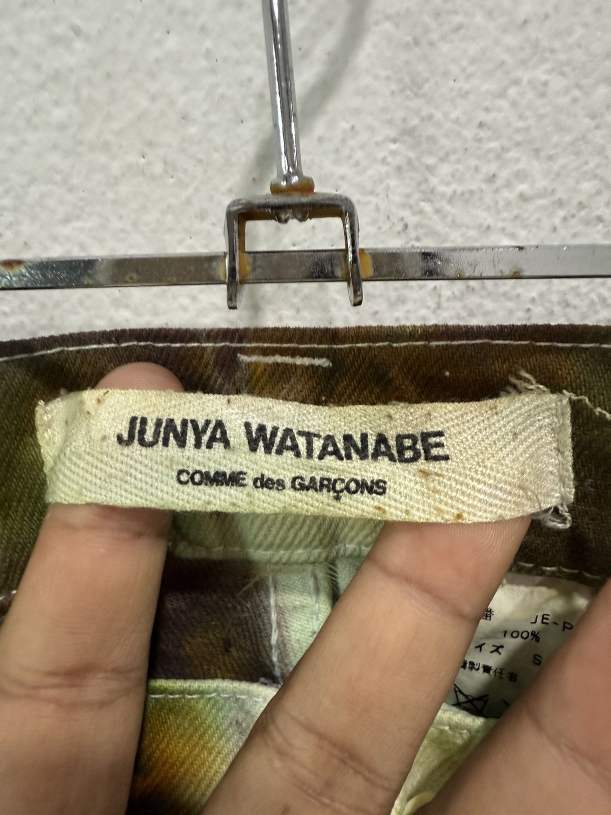 Junya Watanabe Comme Des Garcons AD2001 Junya Watanabe Dye Splash Denim Size US 28 / EU 44 - 7 Thumbnail