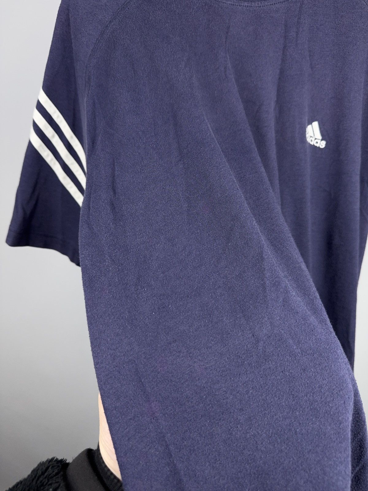 Adidas 90d Retro Adidas Y2K Performance Three Stripe Tee Faded Size US L / EU 52-54 / 3 - 9 Thumbnail
