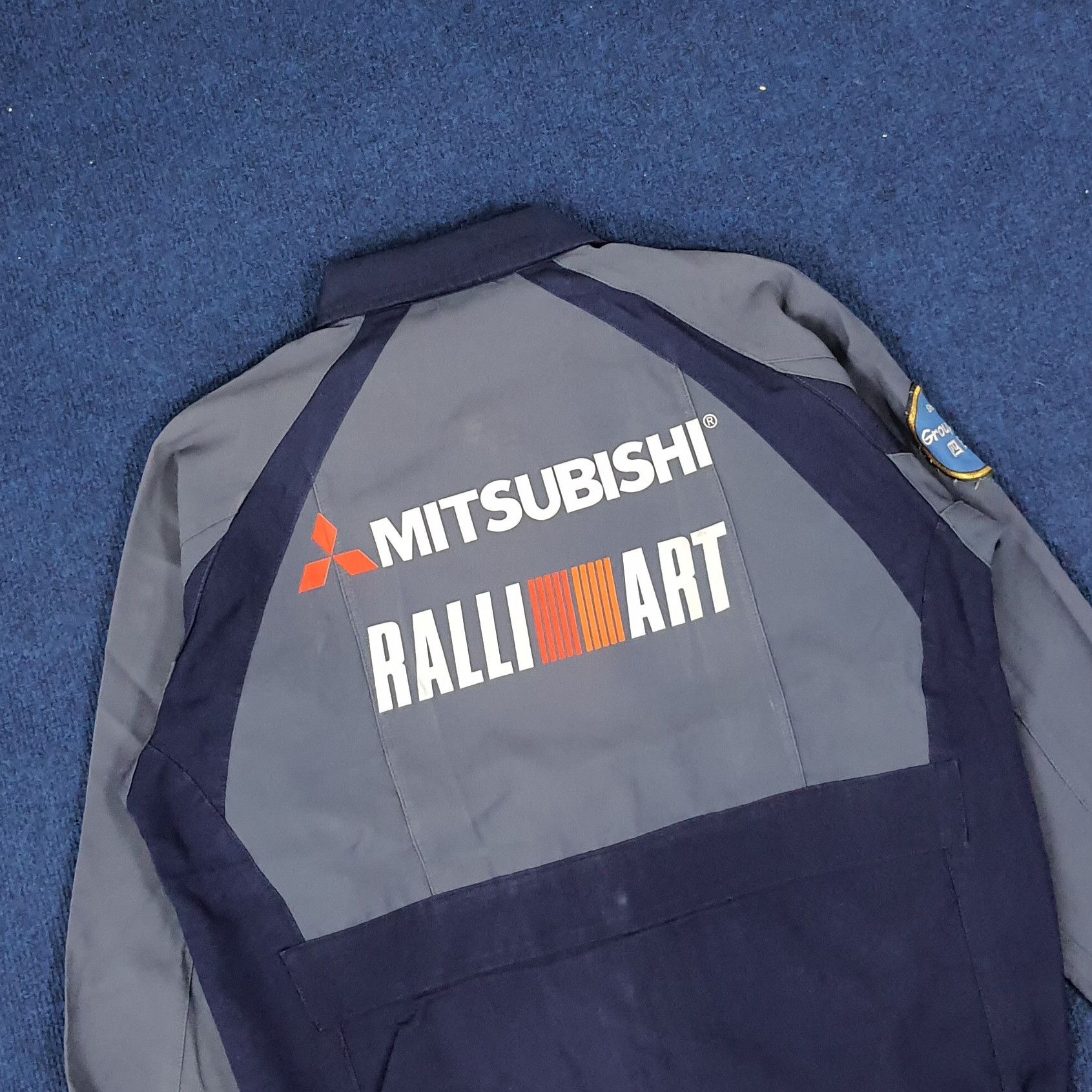 Japanese Brand × Vintage Vintage Mitsubishi Ralli Art Japan Motorsports Brand Jacket Size US M / EU 48-50 / 2 - 2 Thumbnail