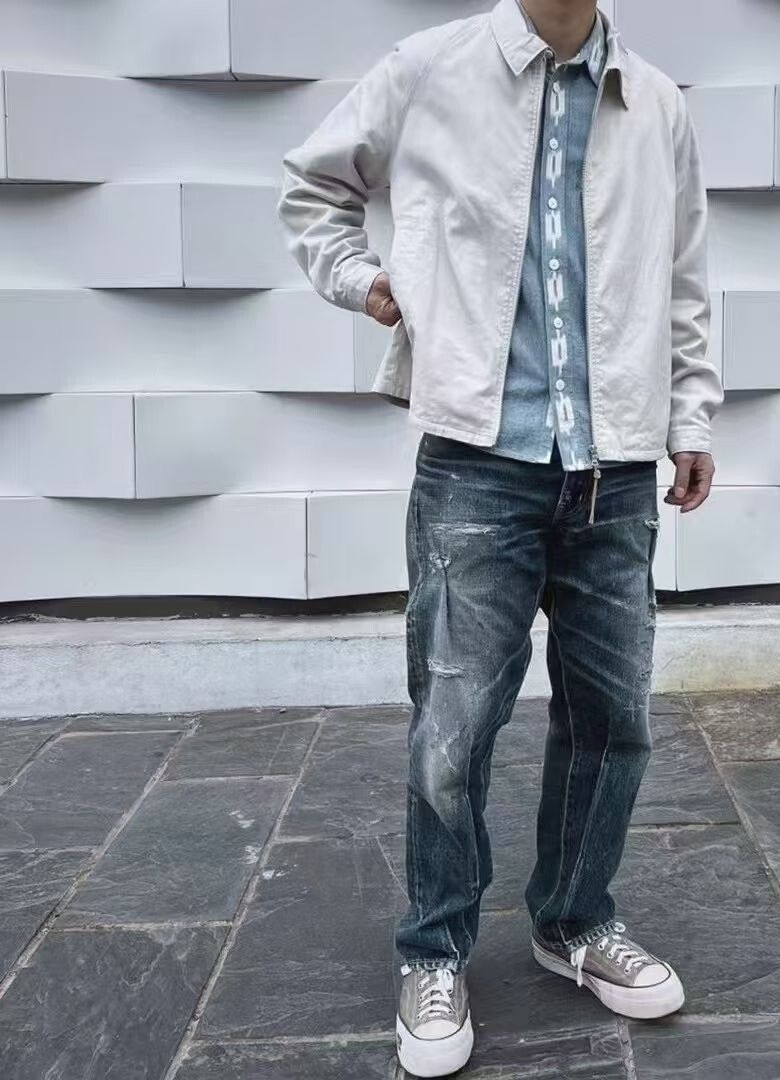 Visvim VISVIM SS JOURNEYMAN PANTS TACKED DMGD-27 22SS Size US 34 / EU 50 - 5 Thumbnail