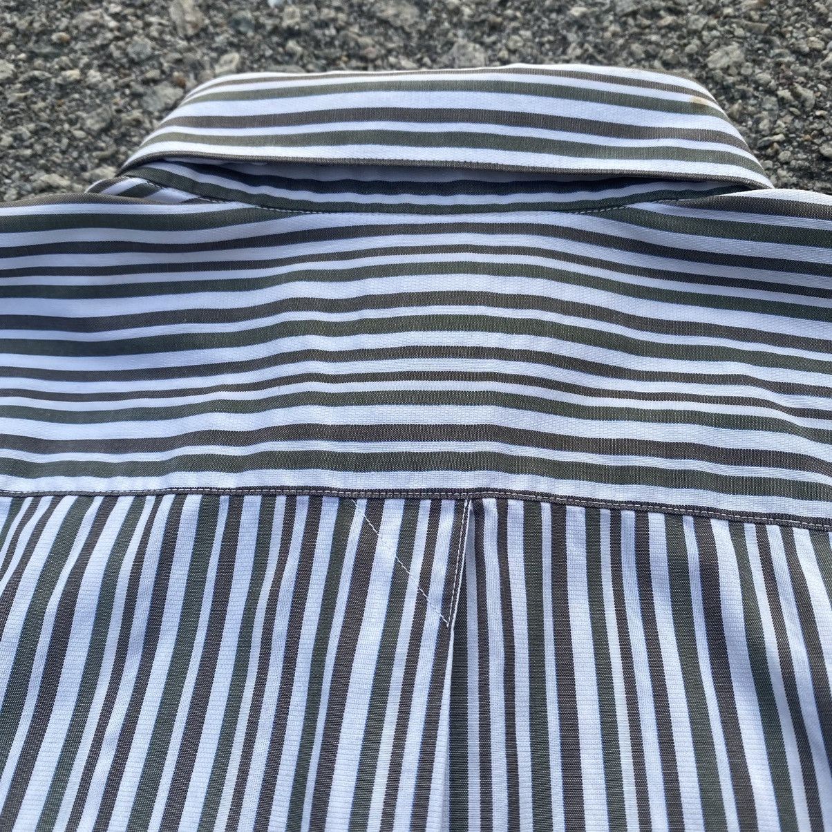 Issey Miyake 1980s MIYAKE DESIGN STUDIO Stripe Shirt Size US L / EU 52-54 / 3 - 4 Thumbnail