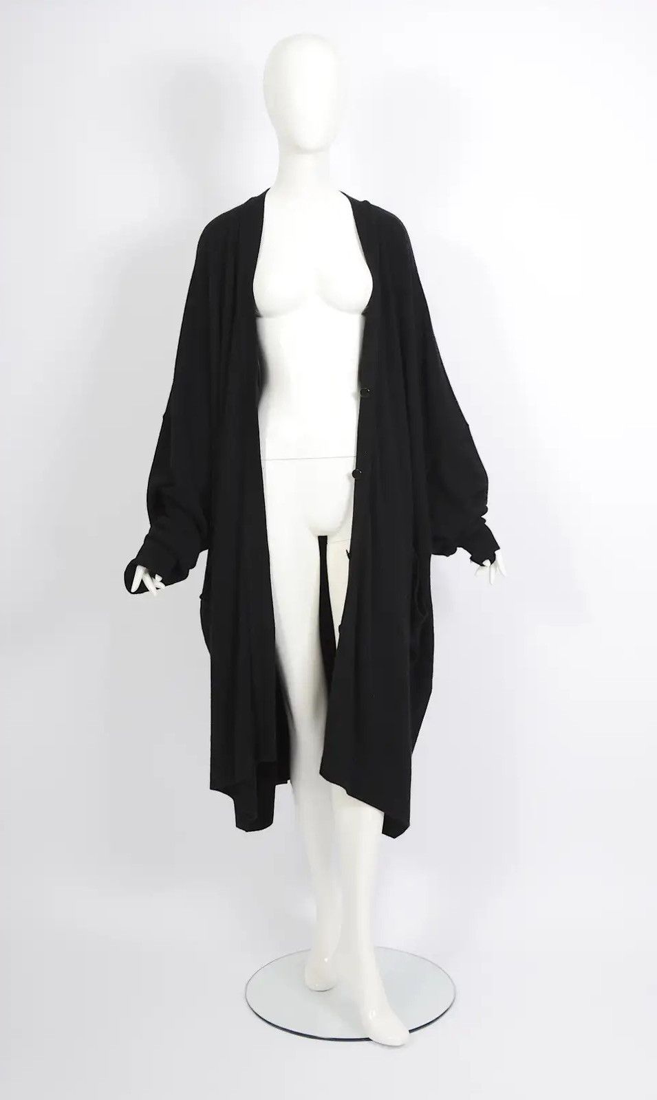 Issey Miyake × Japanese Brand Issey Miyake 1980s archive brush label wool cocoon cardigan Size M / US 6-8 / IT 42-44 - 9 Thumbnail