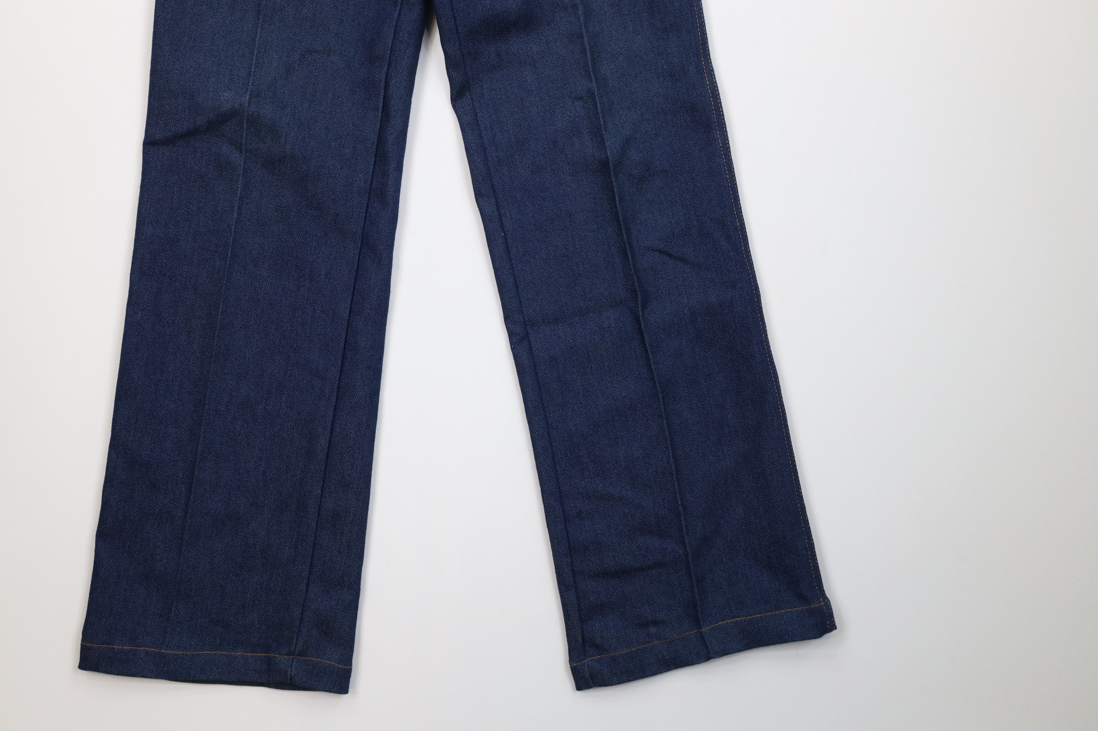 Vintage Vintage 70s Streetwear Wide Leg Bell Bottoms Jeans Blue USA Size 30" / US 8 / IT 44 - 4 Thumbnail
