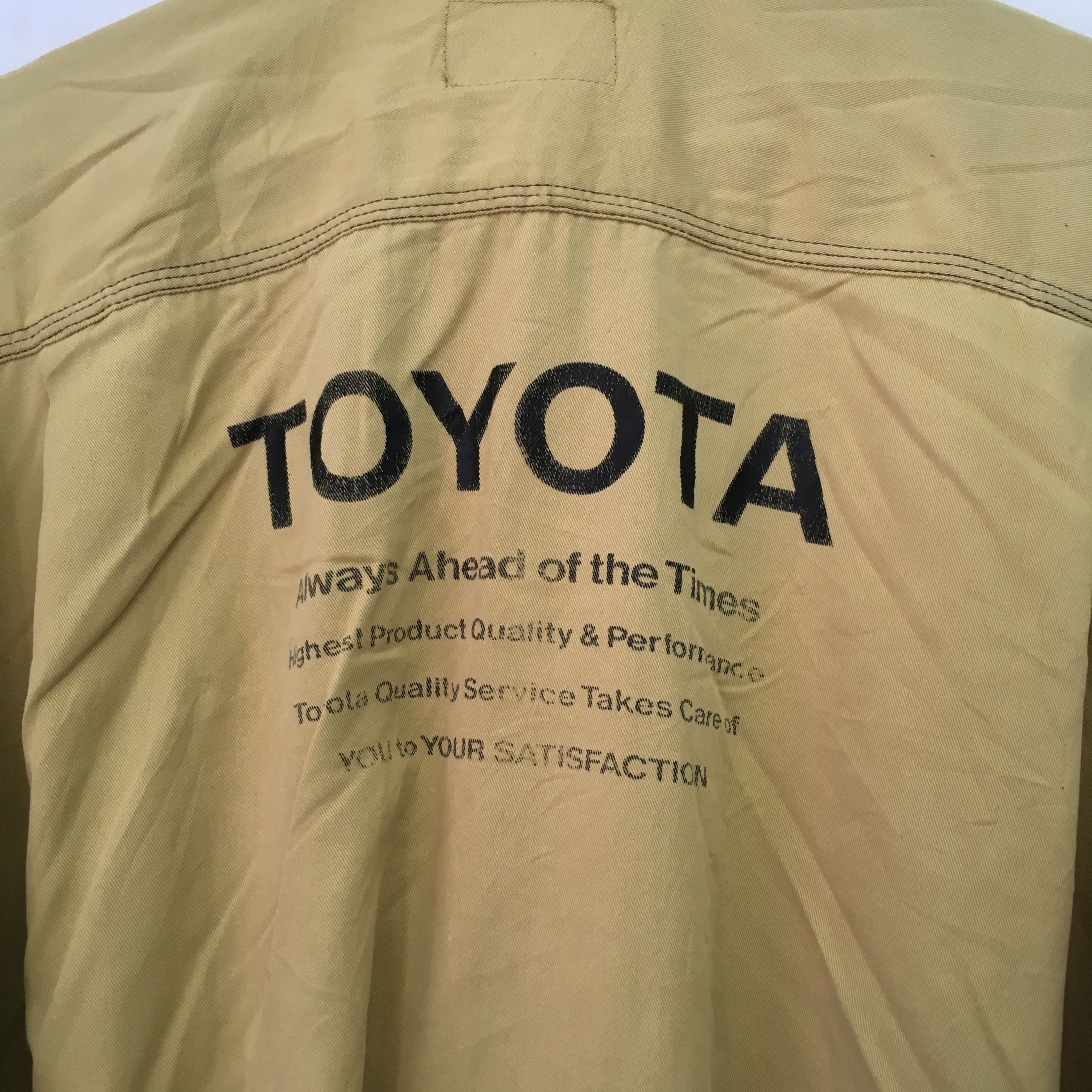 Japanese Brand Size L Toyota jacket overall - 715 Size US L / EU 52-54 / 3 - 16 Thumbnail