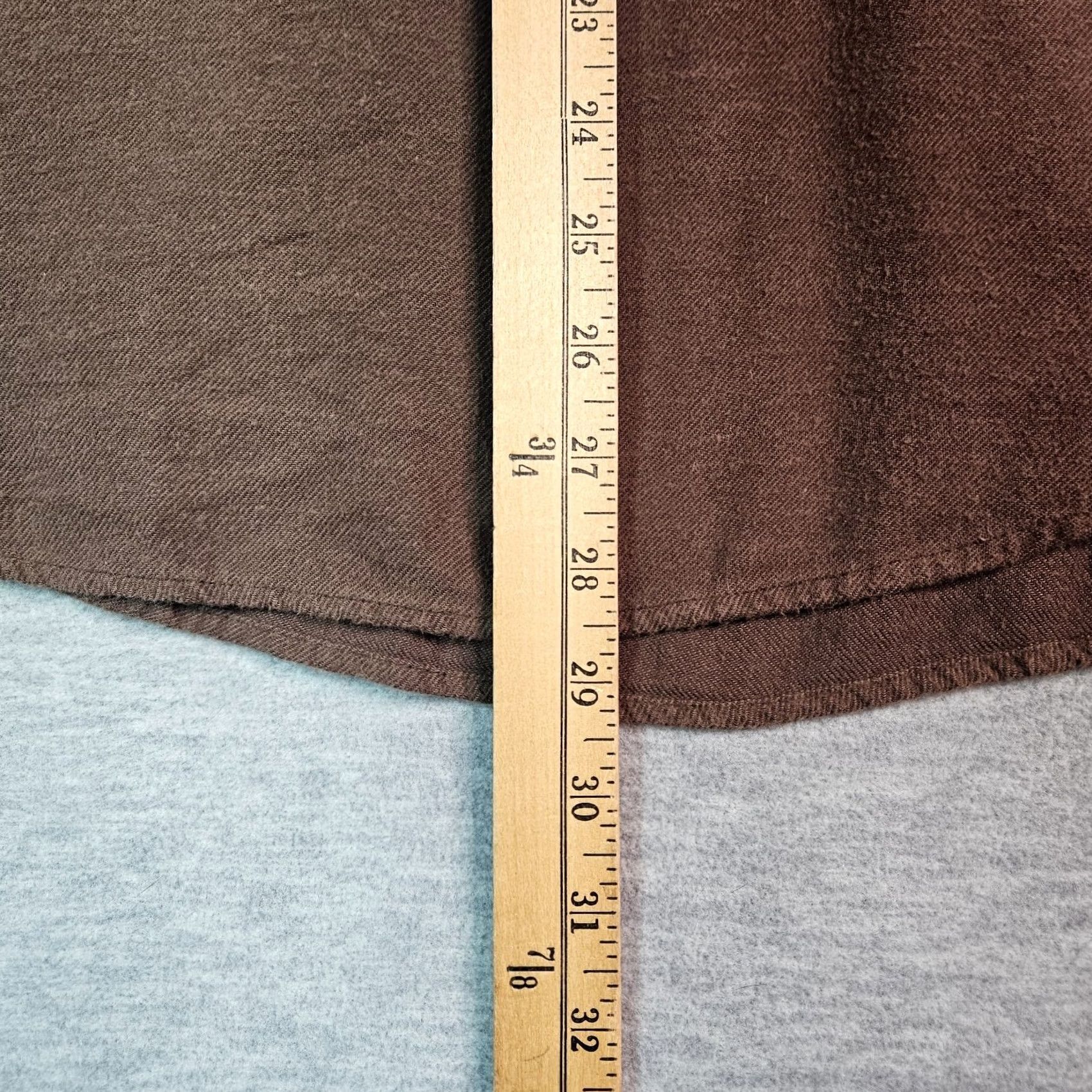 Joe Browns Browns Outerknown Shirt Brown Cotton Flannel Button Front Long Sleeve M Men's Casual Plaid Size US M / EU 48-50 / 2 - 4 Thumbnail