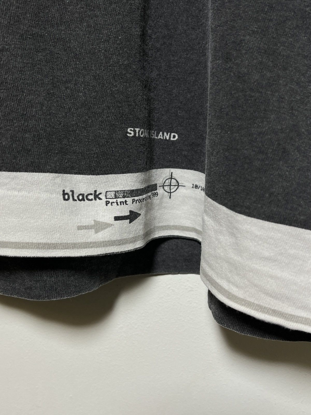 Stone Island stone island 1999 graphic t shirt Size US XL / EU 56 / 4 - 6 Thumbnail