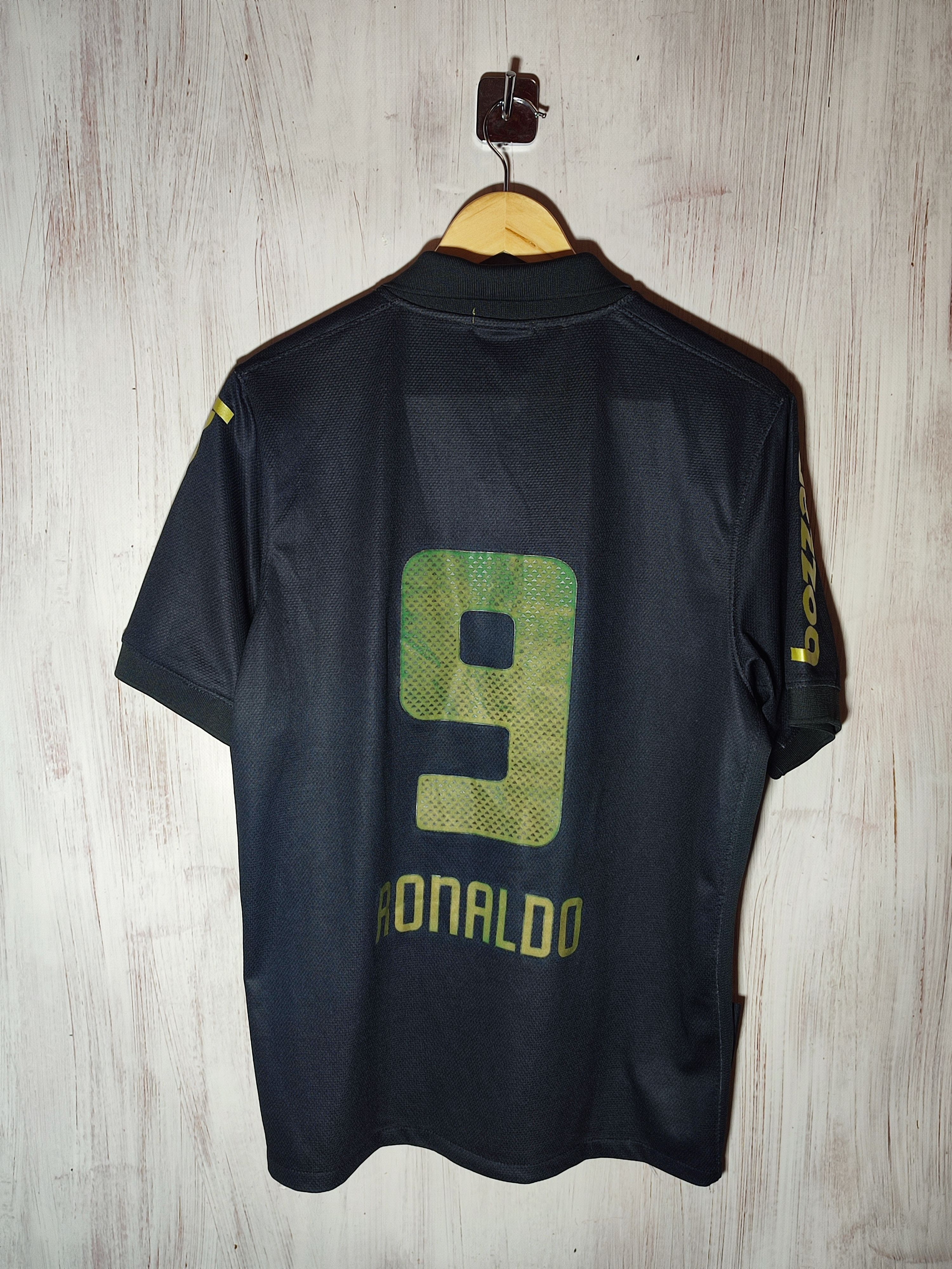 image of Nike x Soccer Jersey Sc Corinthians Paulista 2010 2011 Third Shirt Kit Ronaldo in Blue (Size Medium