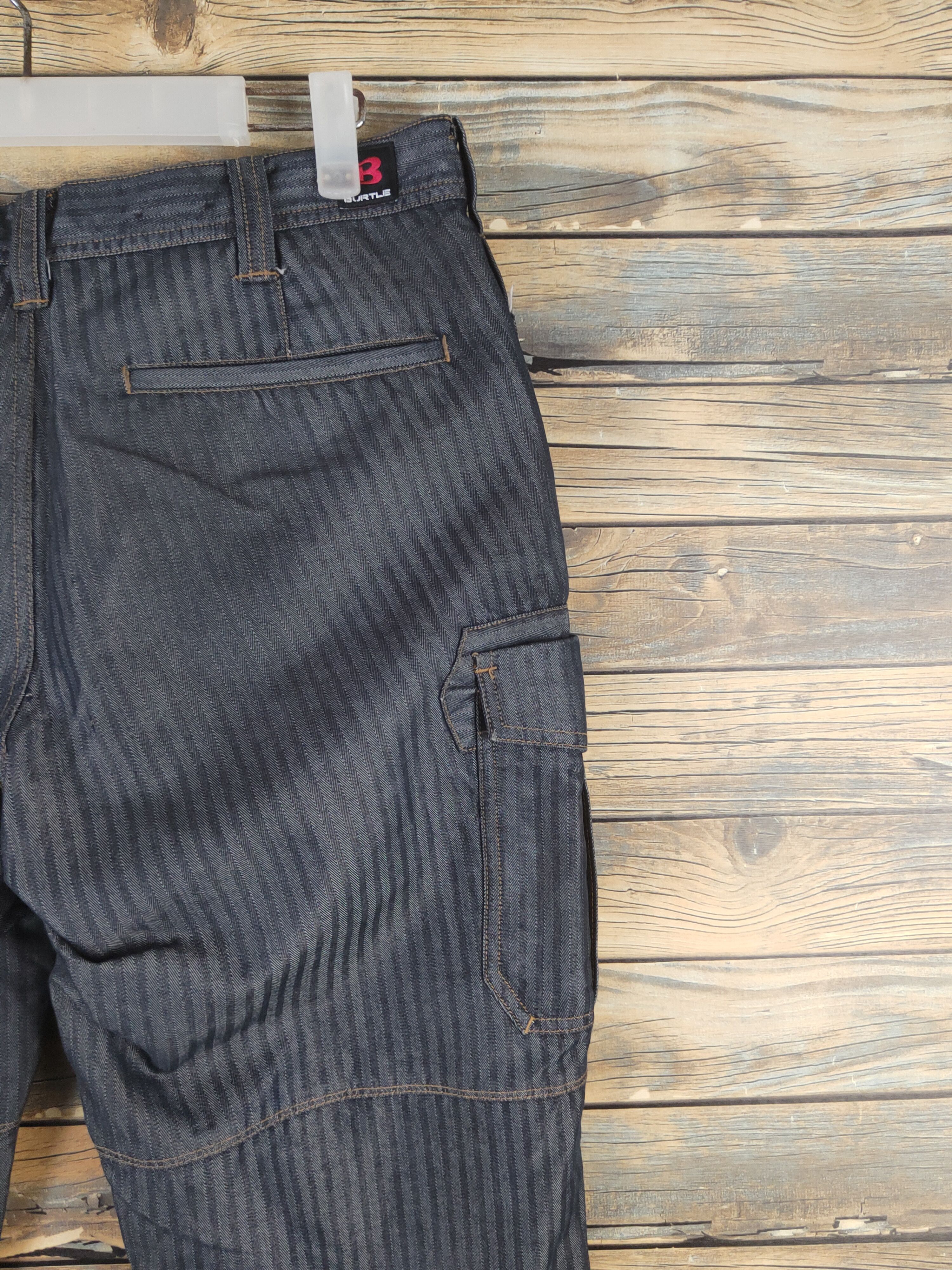 Japanese Brand DL Burtle Navy Multipocket Cargo Pants #46-270T Size US 32 / EU 48 - 11 Thumbnail