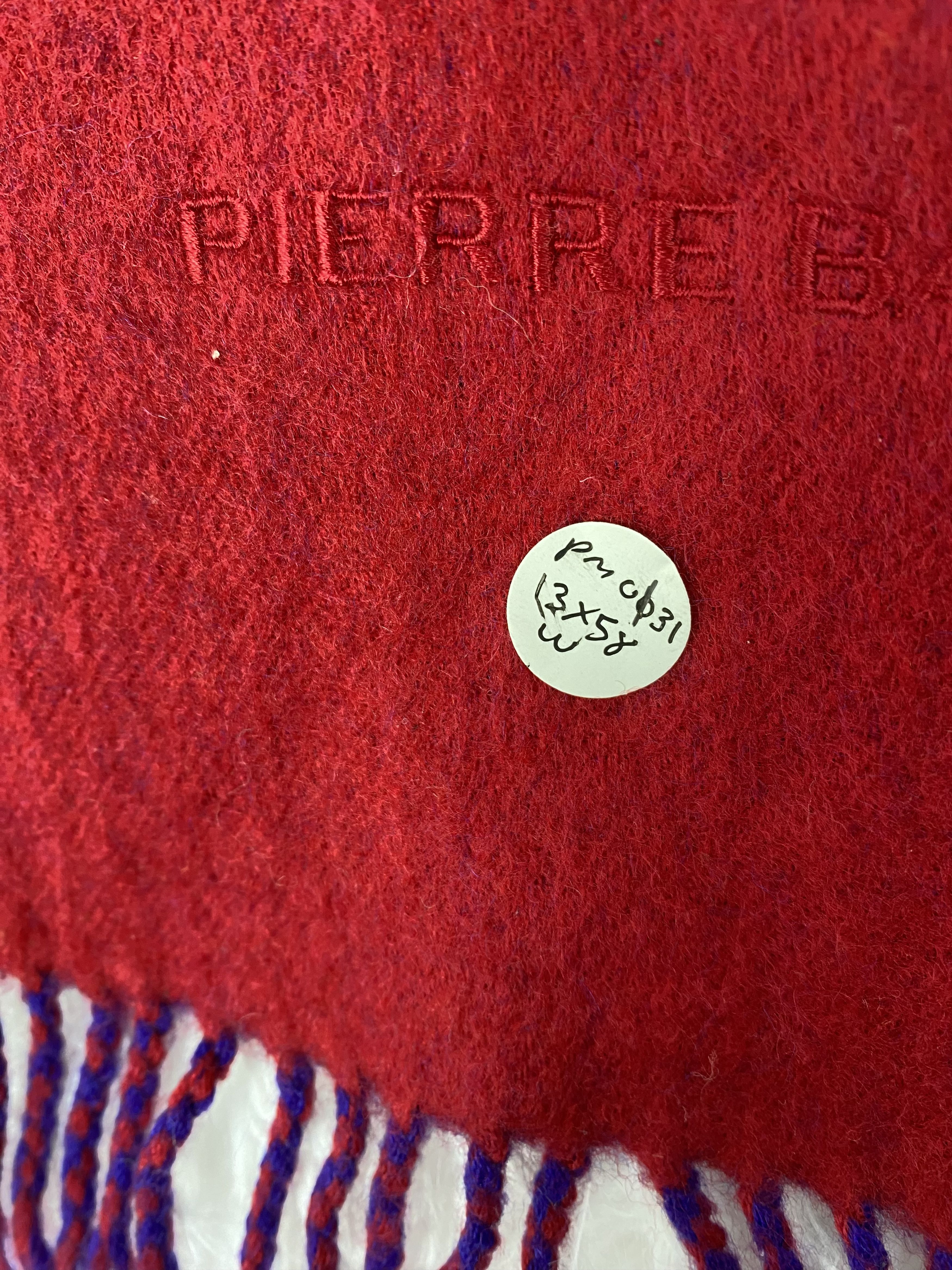 Pierre Balmain Vintage Pierre Balmain Scarf / Muffler Neckwear PM0131 Size ONE SIZE - 3 Thumbnail