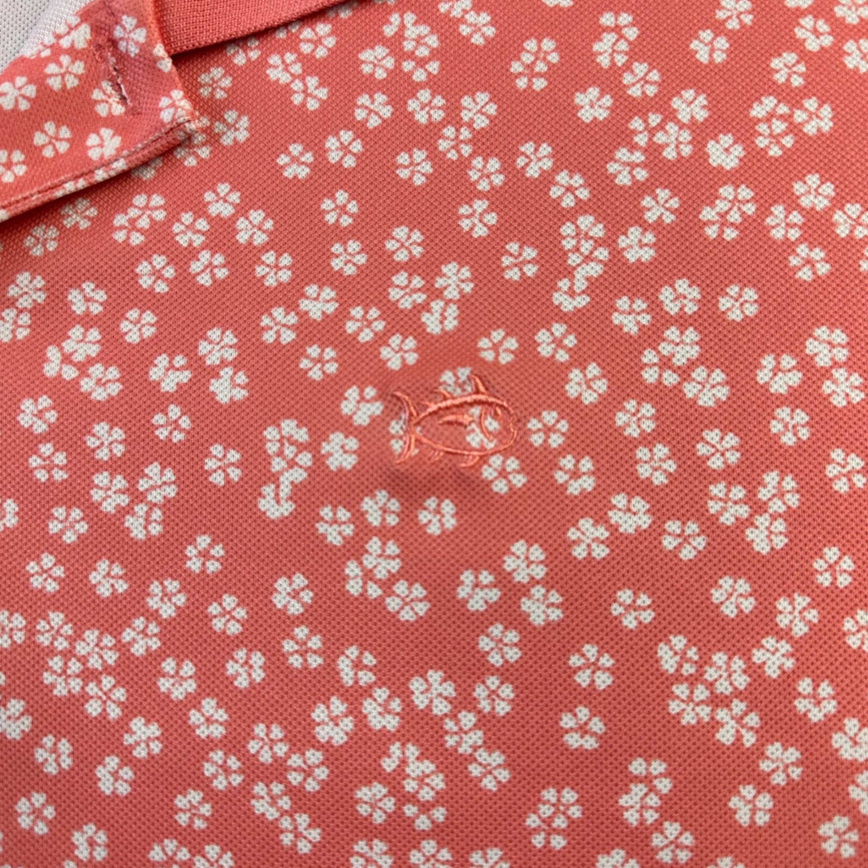 Southern Tide Southern Tide Polo Shirt Mens All Over Print Floral Extra Large Golf Performance Size US XL / EU 56 / 4 - 4 Thumbnail