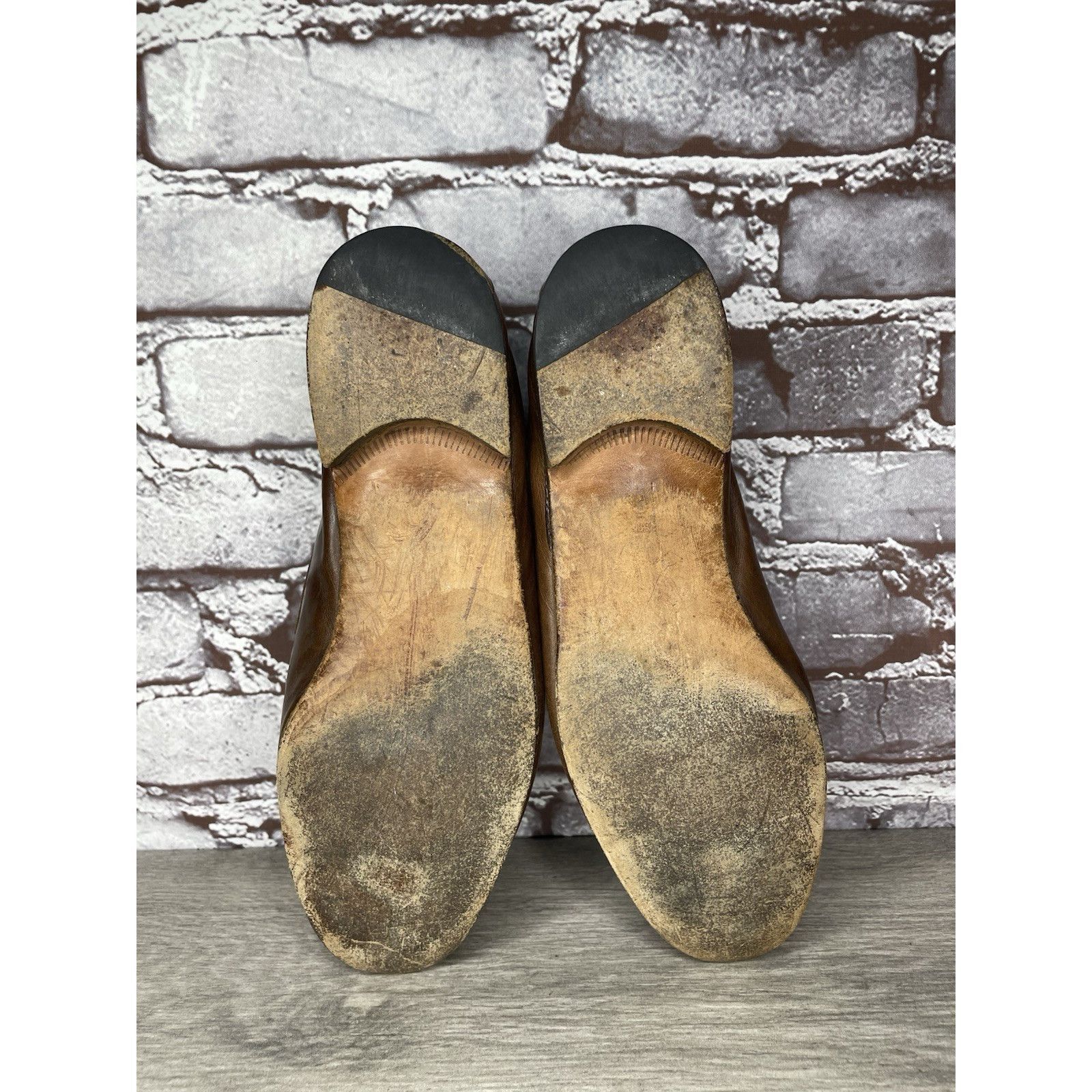 Moreschi Moreschi Brass Boot Brown Leather VTG Tassel Loafer Dress Sh Size US 8.5 / EU 41-42 - 22 Thumbnail