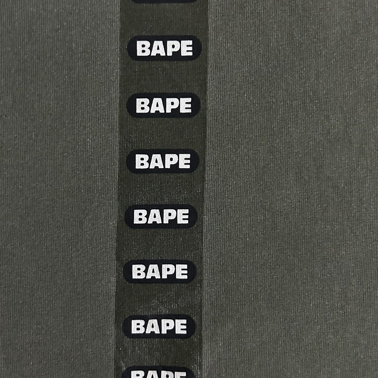 Bape Bape Text Tee Size US M / EU 48-50 / 2 - 4 Thumbnail
