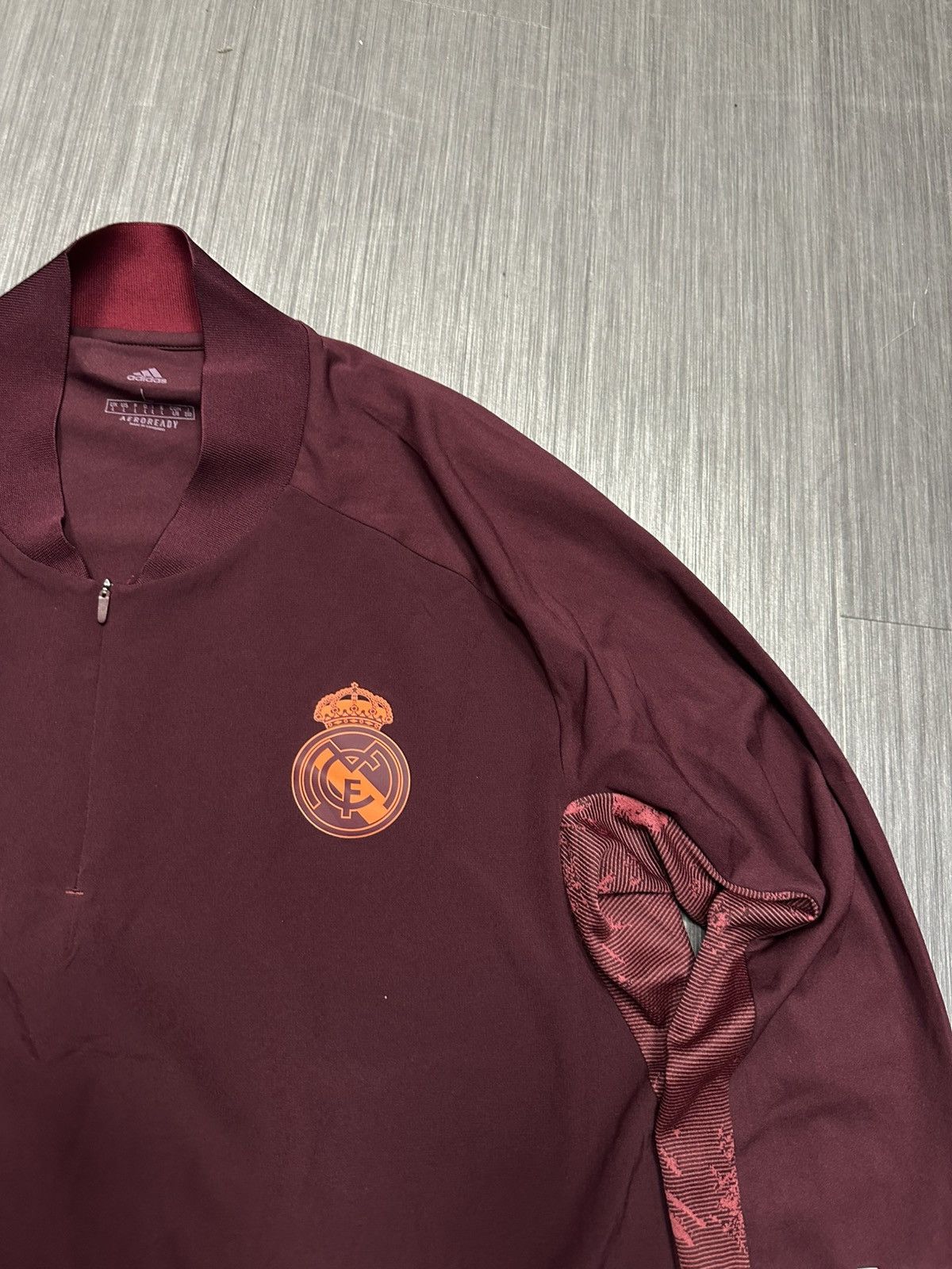 Adidas Adidas Real Madryt bomber zip Size US L / EU 52-54 / 3 - 3 Thumbnail