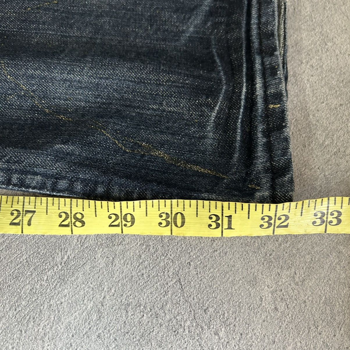 If Six Was Nine Midas Flared Punk Mudwash Jeans Size US 32 / EU 48 - 24 Thumbnail