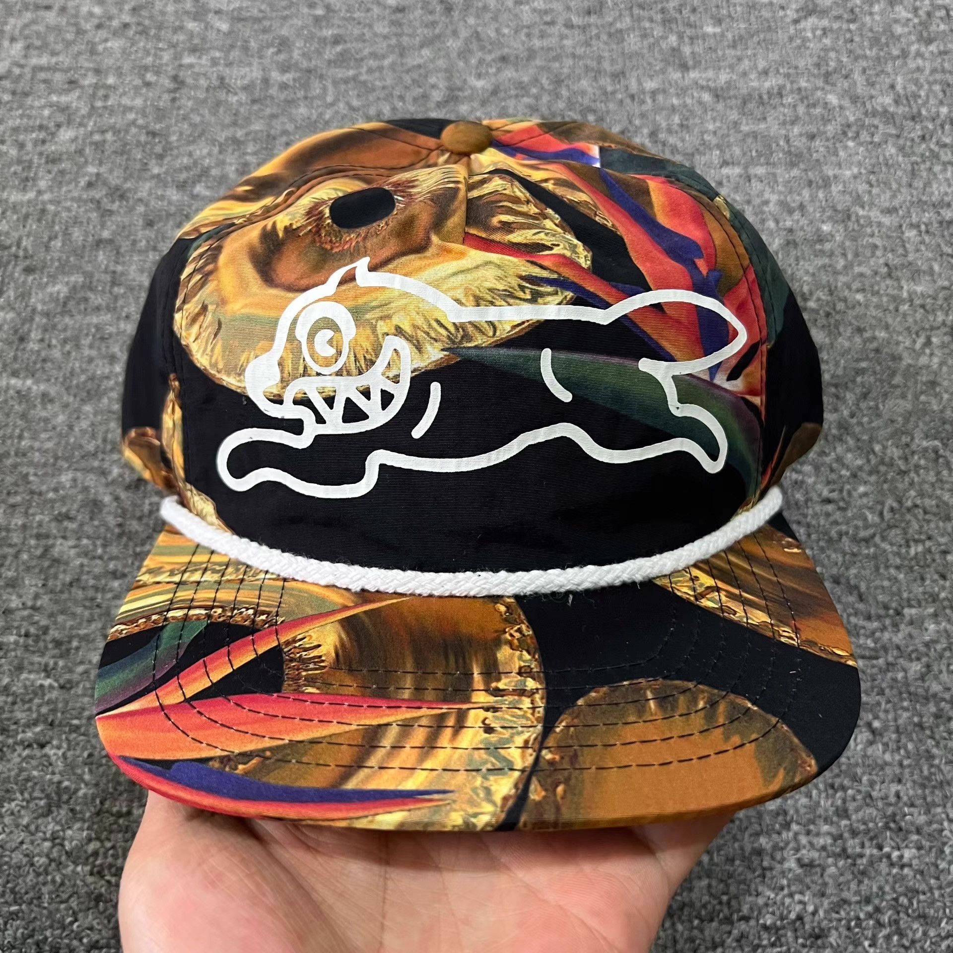 Billionaire Boys Club BBC ICECREAM Flying Dog Flat Brim Baseball Cap & Sun Hat Q7 Size ONE SIZE - 1 Thumbnail
