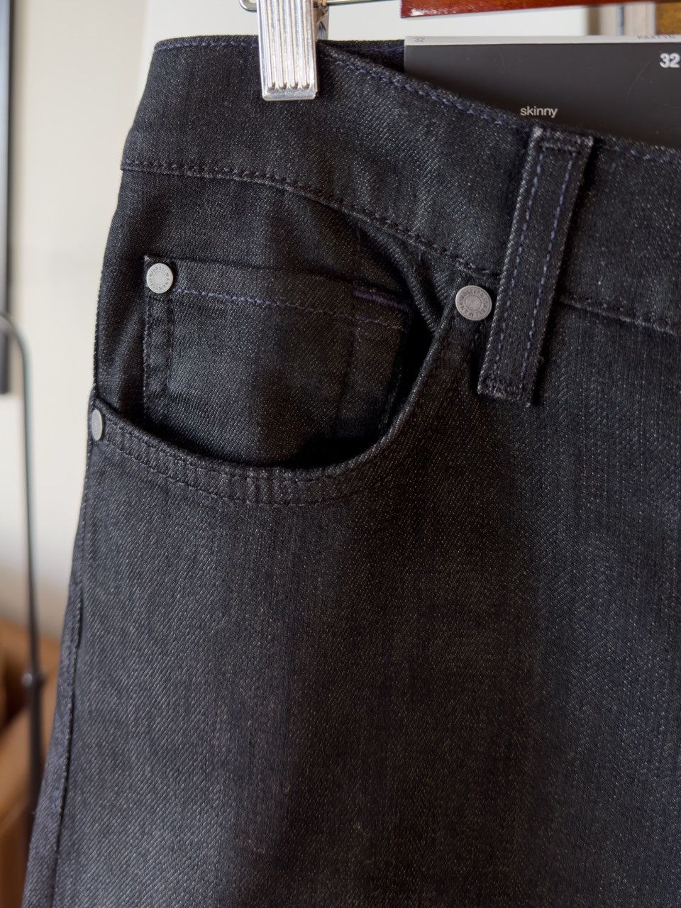 7 For All Mankind 7 for all Mankind Airweft Paxtyn Skinny - Size 32 Size US 32 / EU 48 - 4 Thumbnail