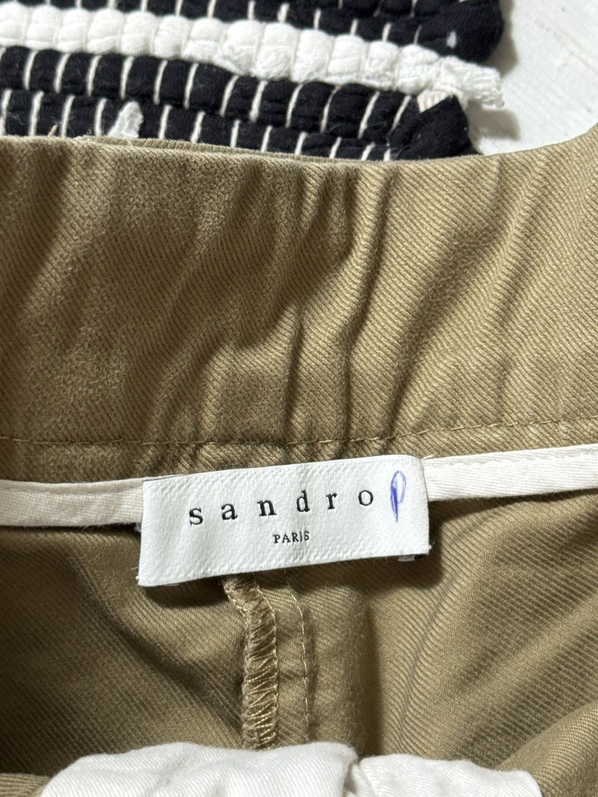 Sandro LUXURY SANDRO BERMUDA 2000s SHORTS Size 26" / US 2 / IT 38 - 8 Thumbnail